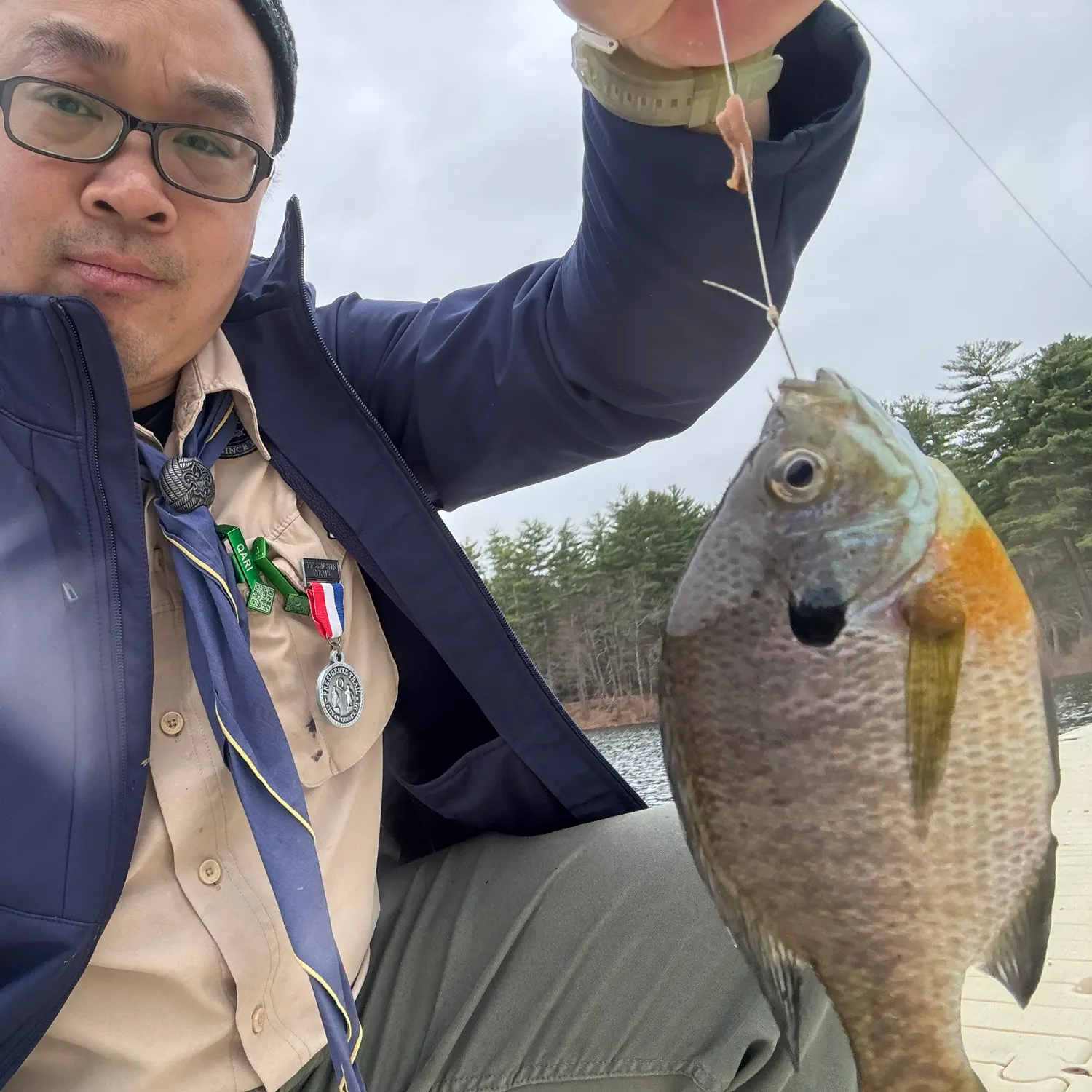 recently logged catches