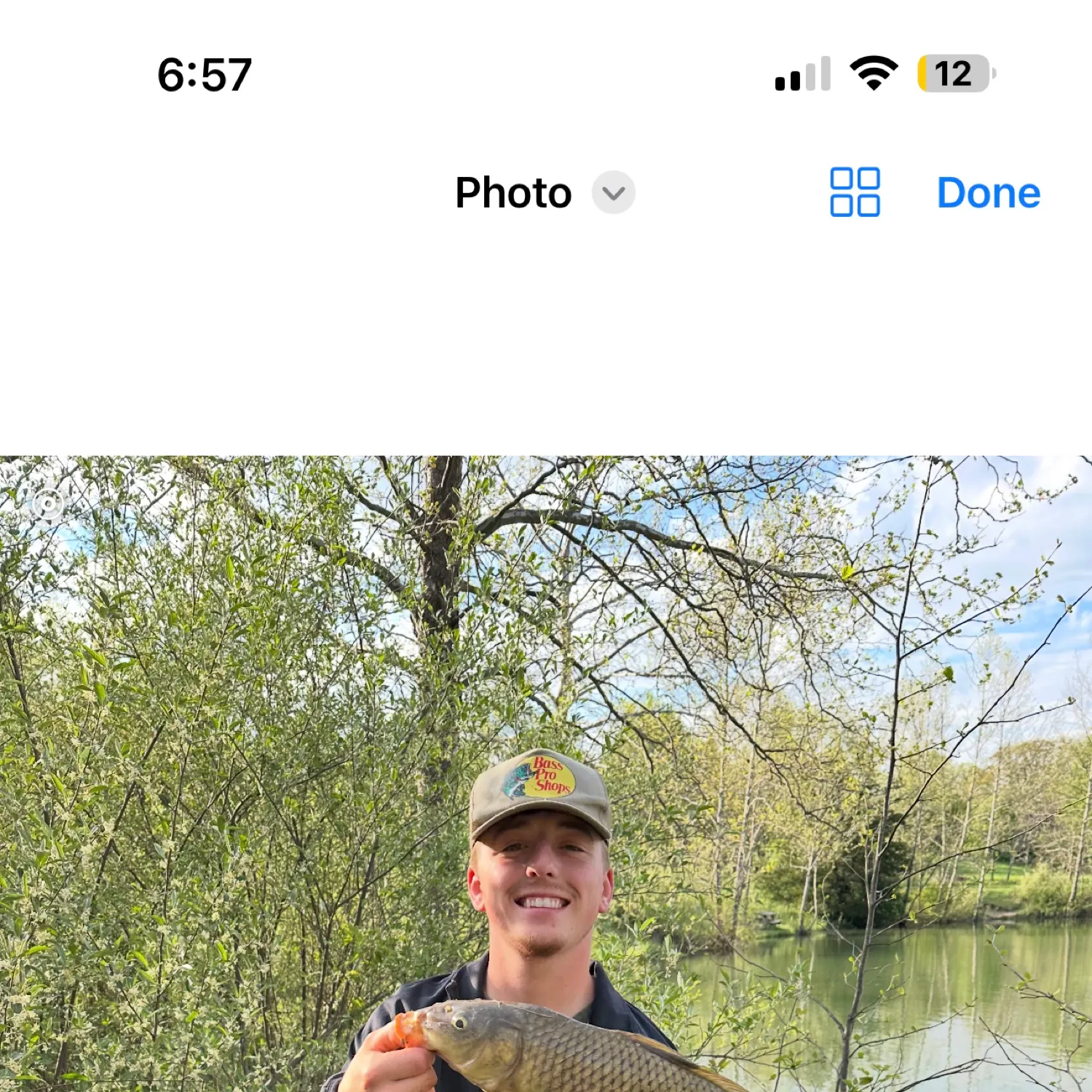 recently logged catches