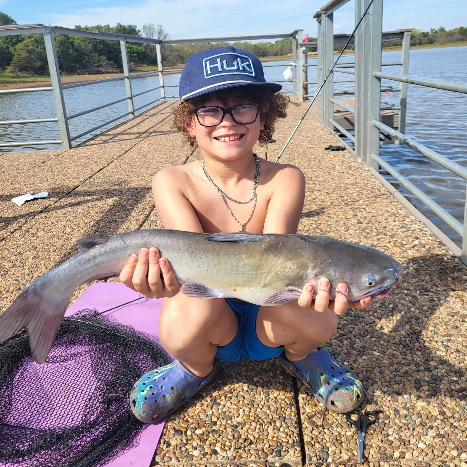 Channel catfish caught on Fishbrain