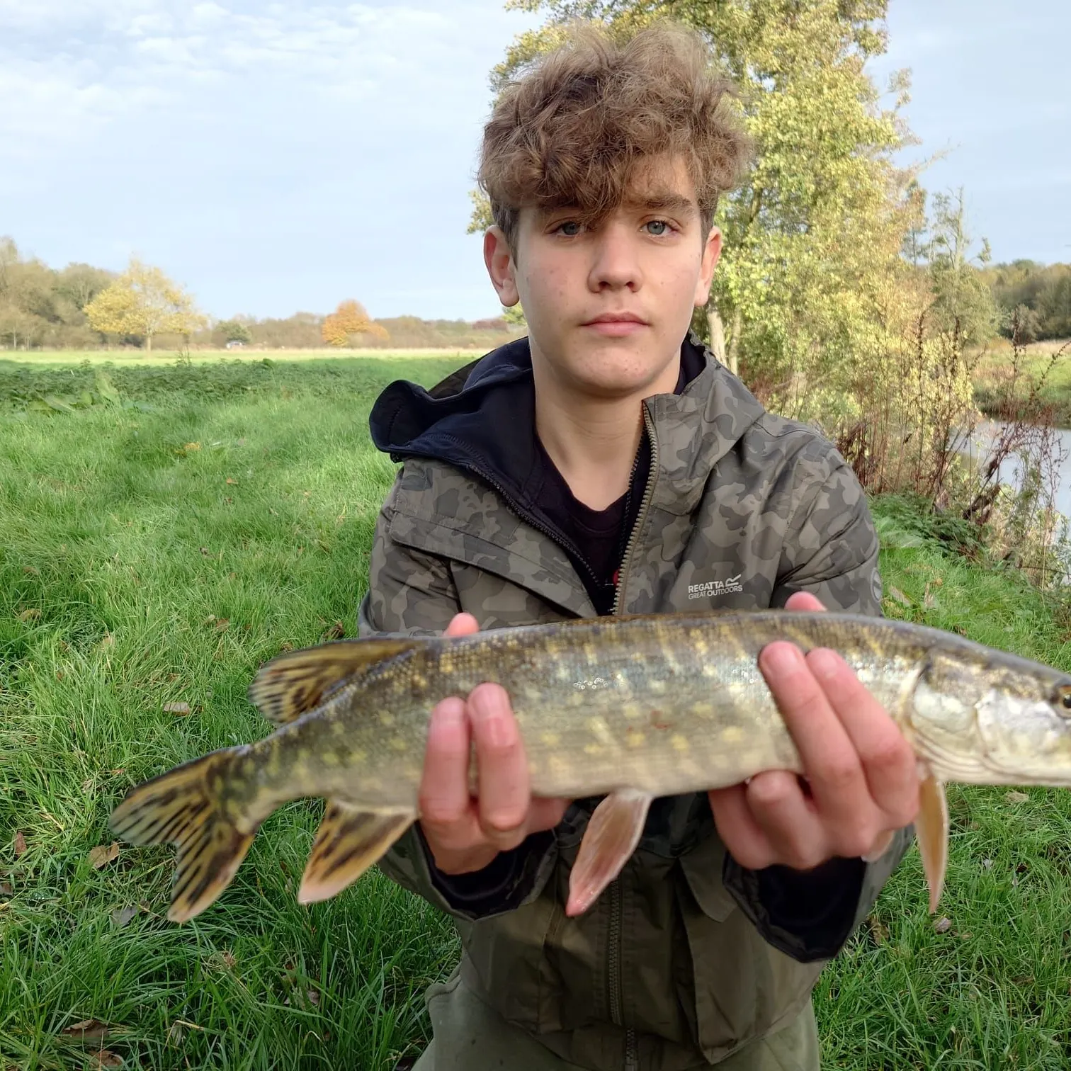 Northern pike caught on Fishbrain