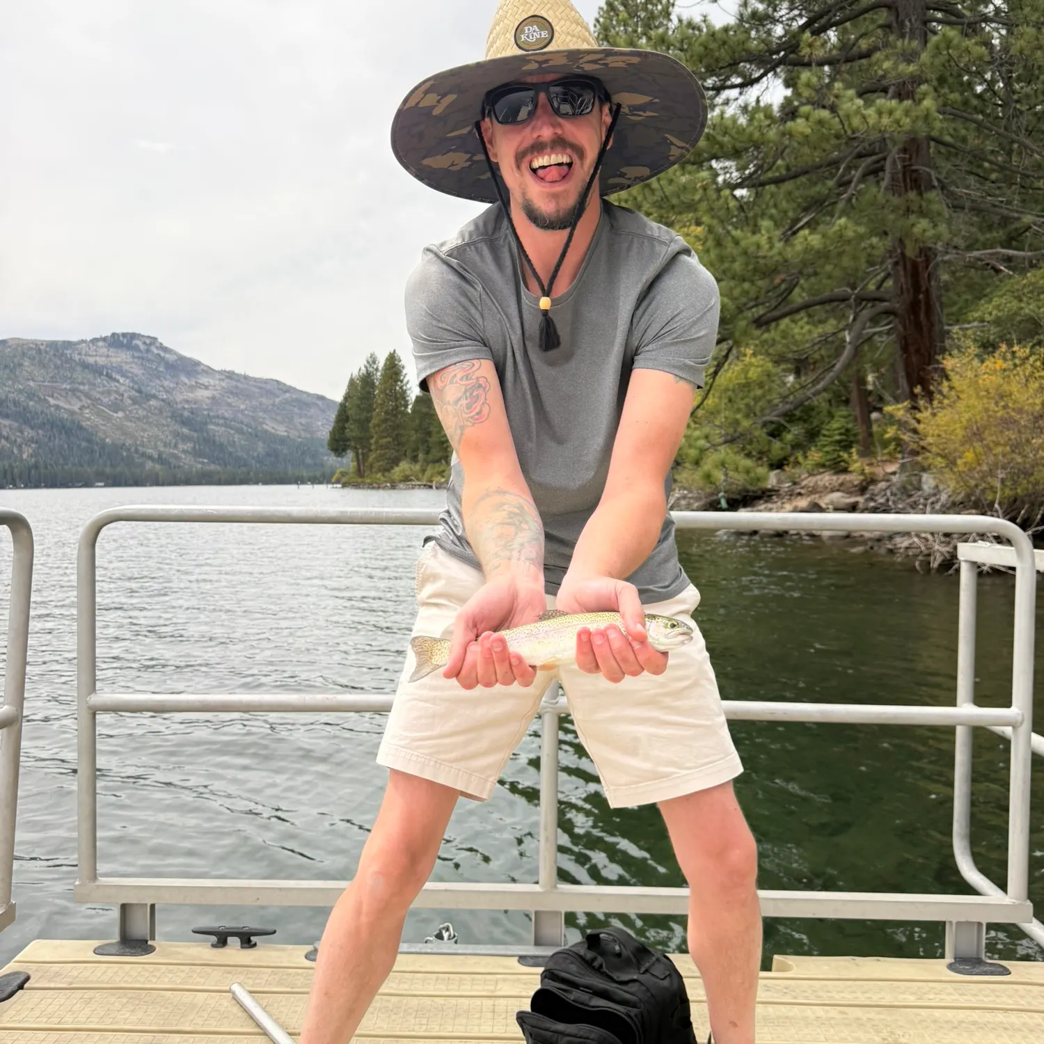 Rainbow trout caught on Fishbrain