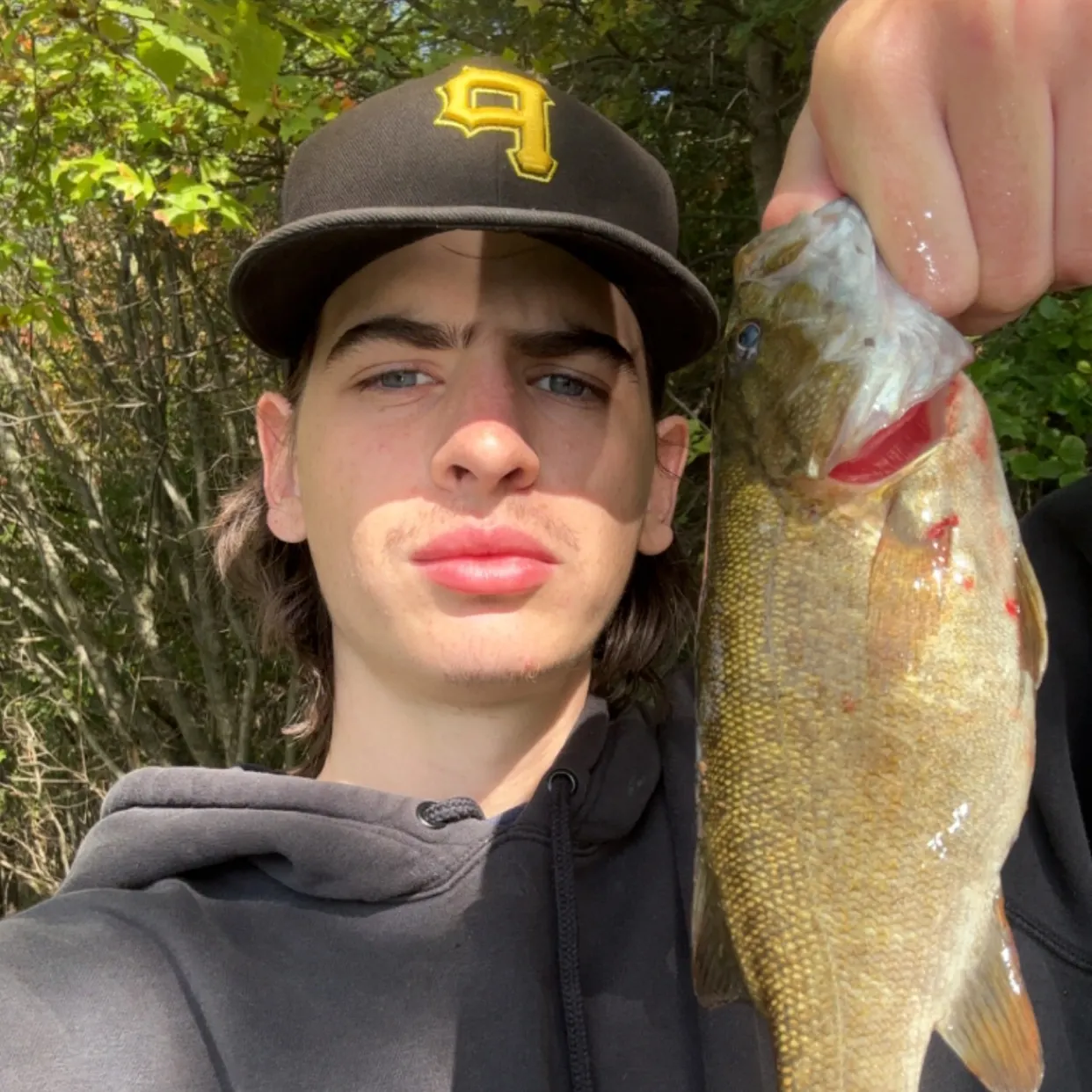 Smallmouth bass caught on Fishbrain