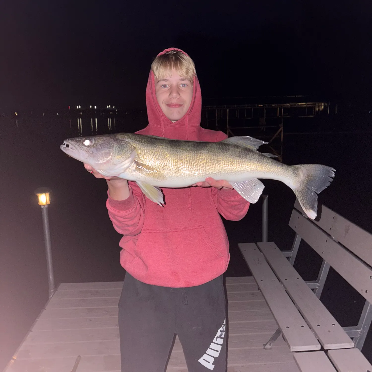 Walleye caught on Fishbrain