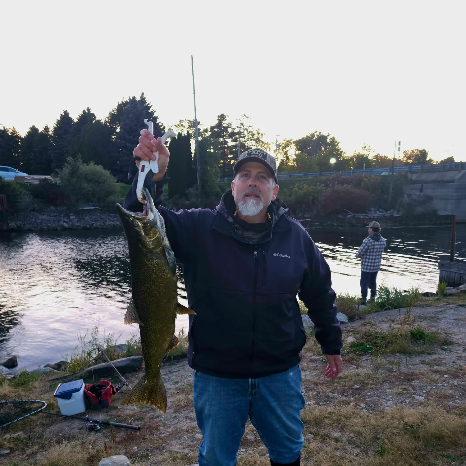 Chinook salmon caught on Fishbrain