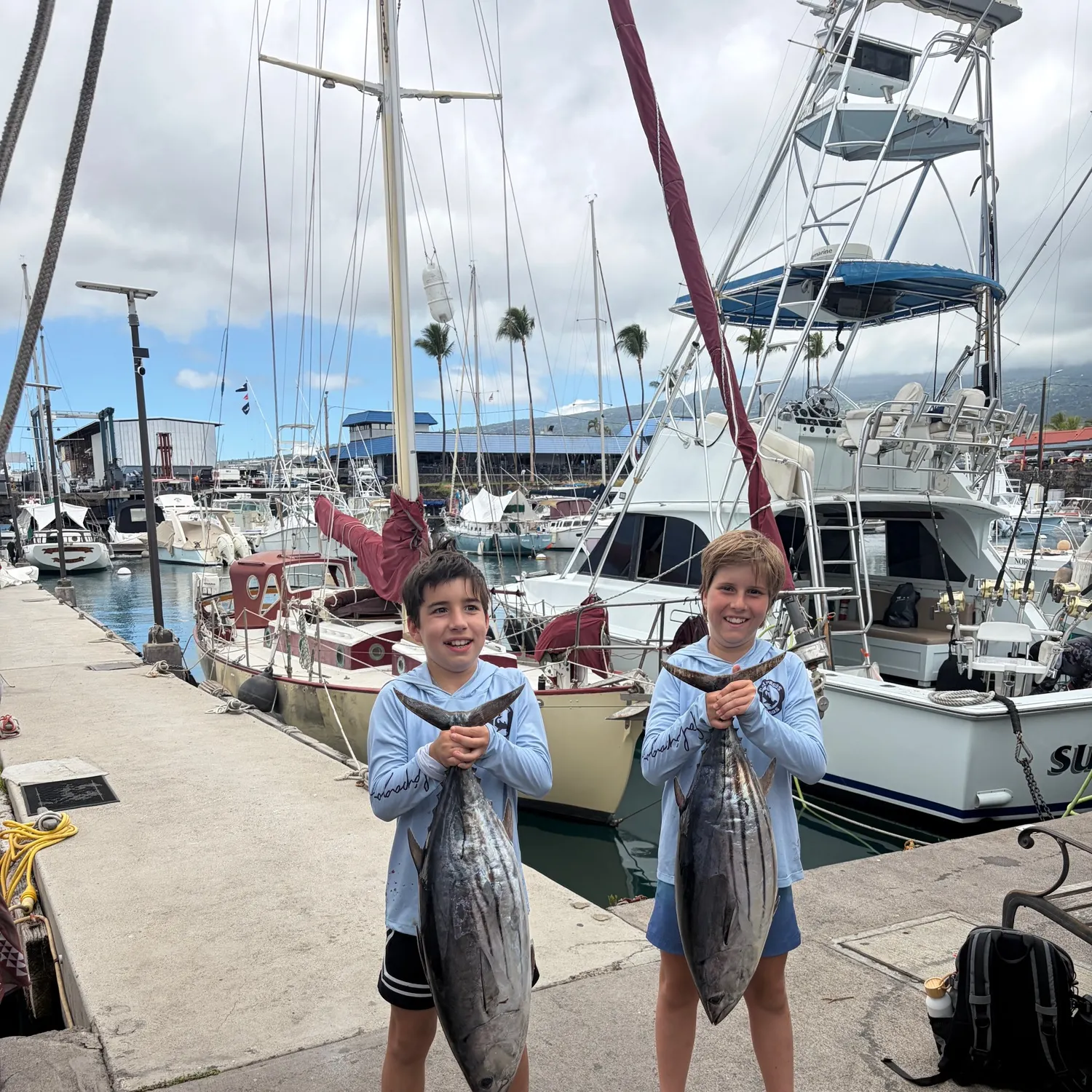 Skipjack tuna caught on Fishbrain