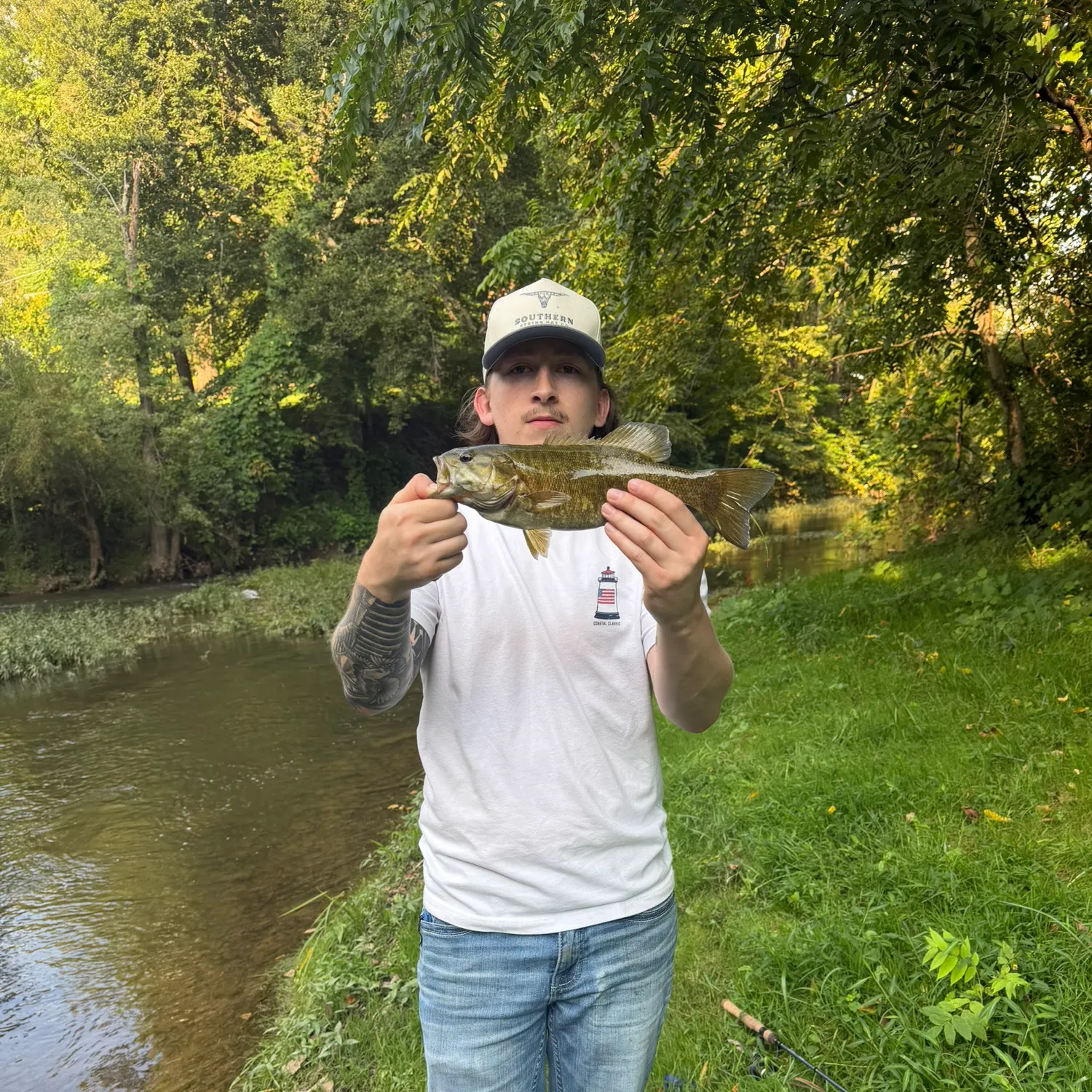 Smallmouth bass caught on Fishbrain