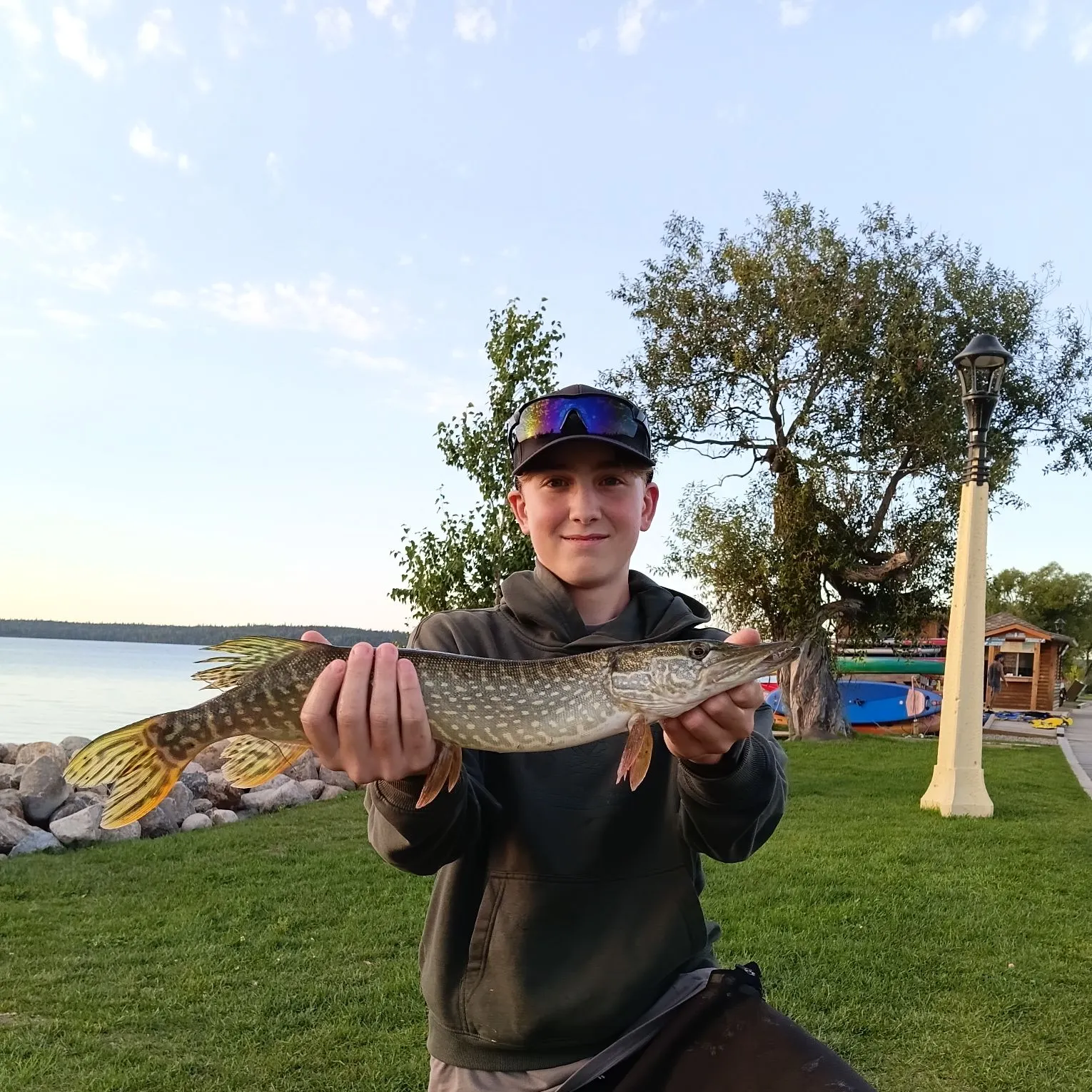 Northern pike caught on Fishbrain