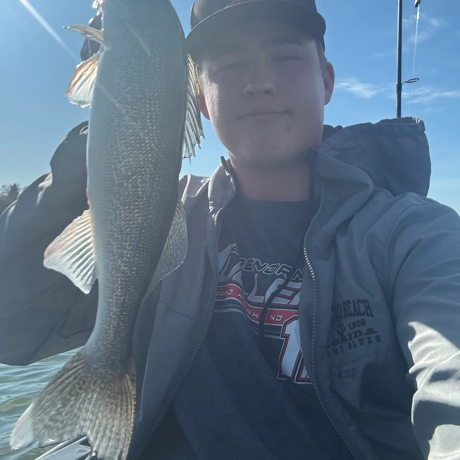 Walleye caught on Fishbrain