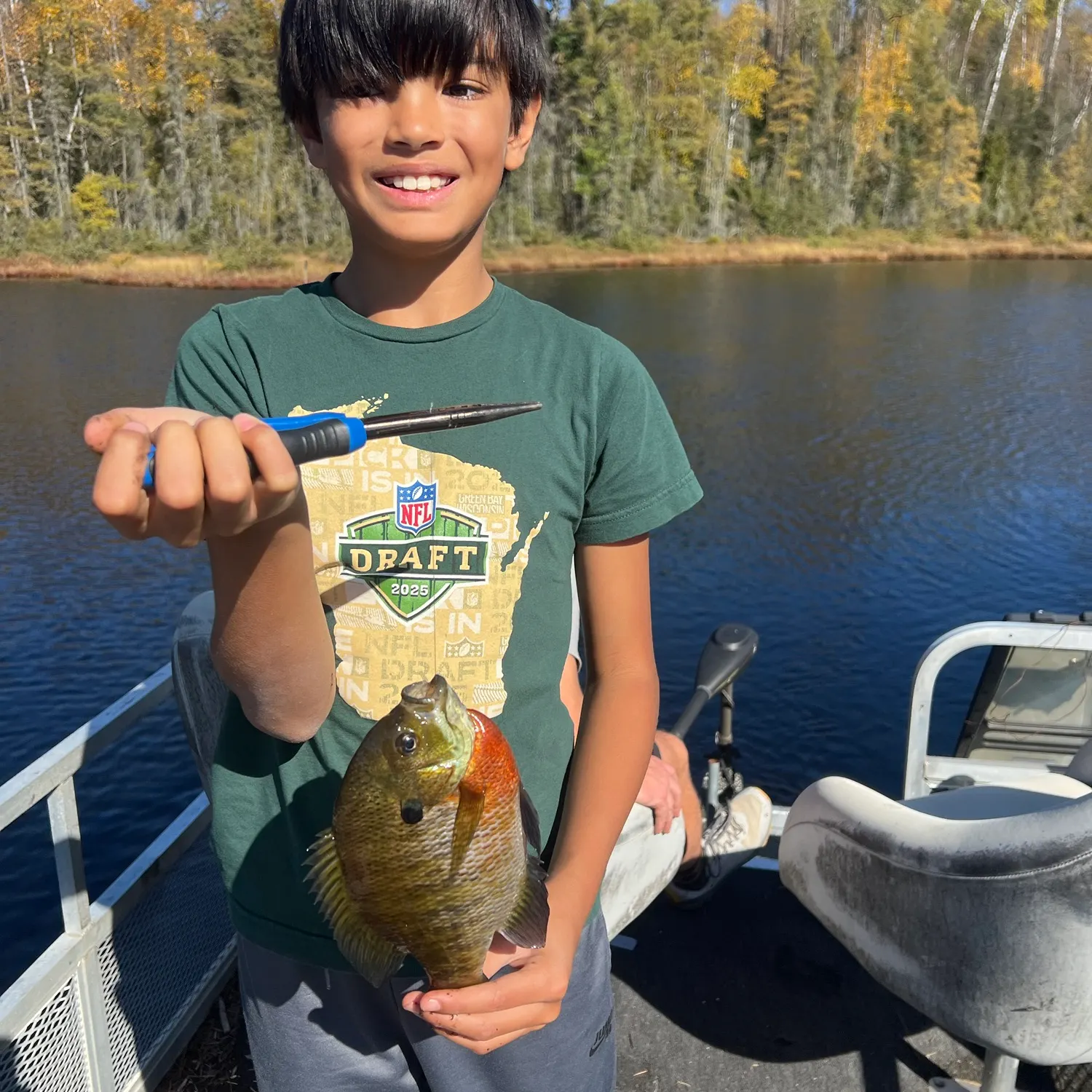 Bluegill caught on Fishbrain