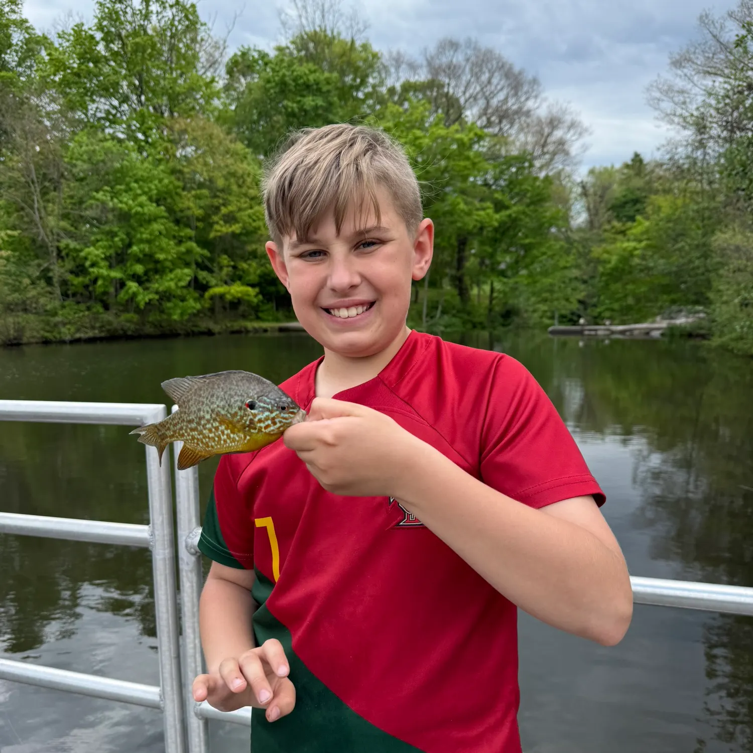 The most recent Pumpkingill hybrid catches on Fishbrain