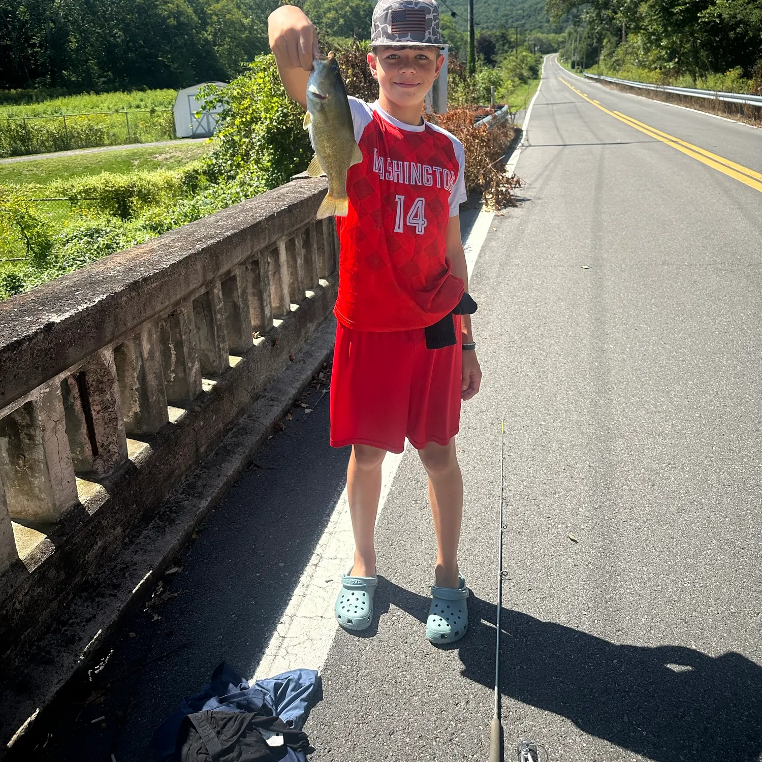 Smallmouth bass caught on Fishbrain