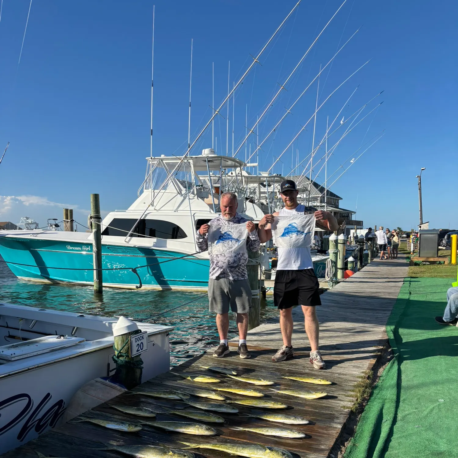 recently logged catches