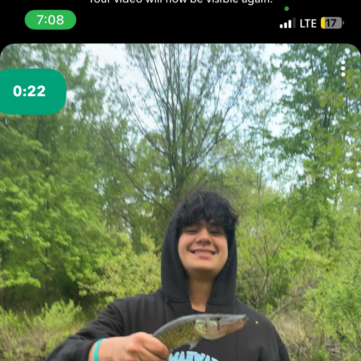 recently logged catches