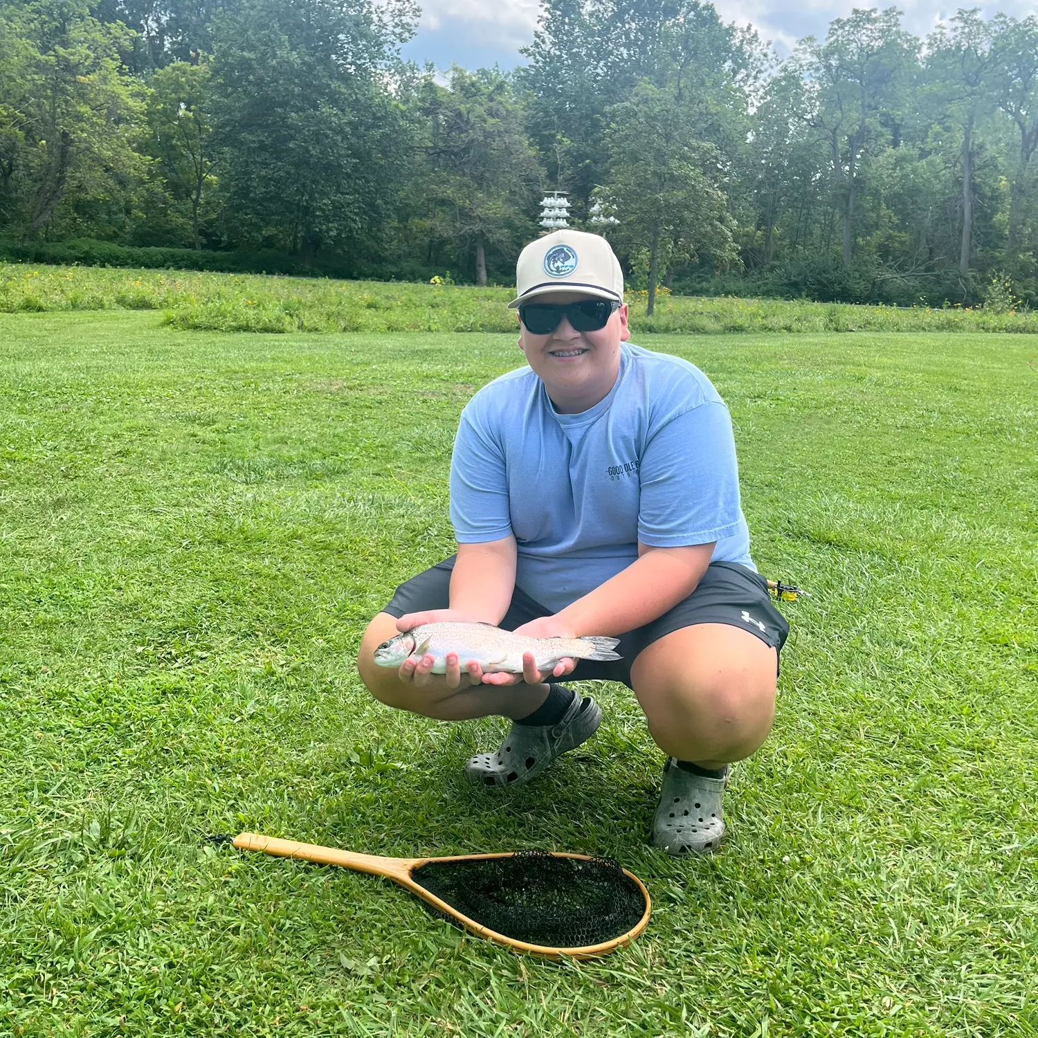 Rainbow trout caught on Fishbrain