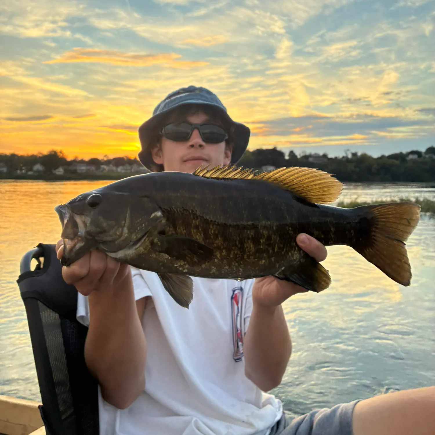 Smallmouth bass caught on Fishbrain