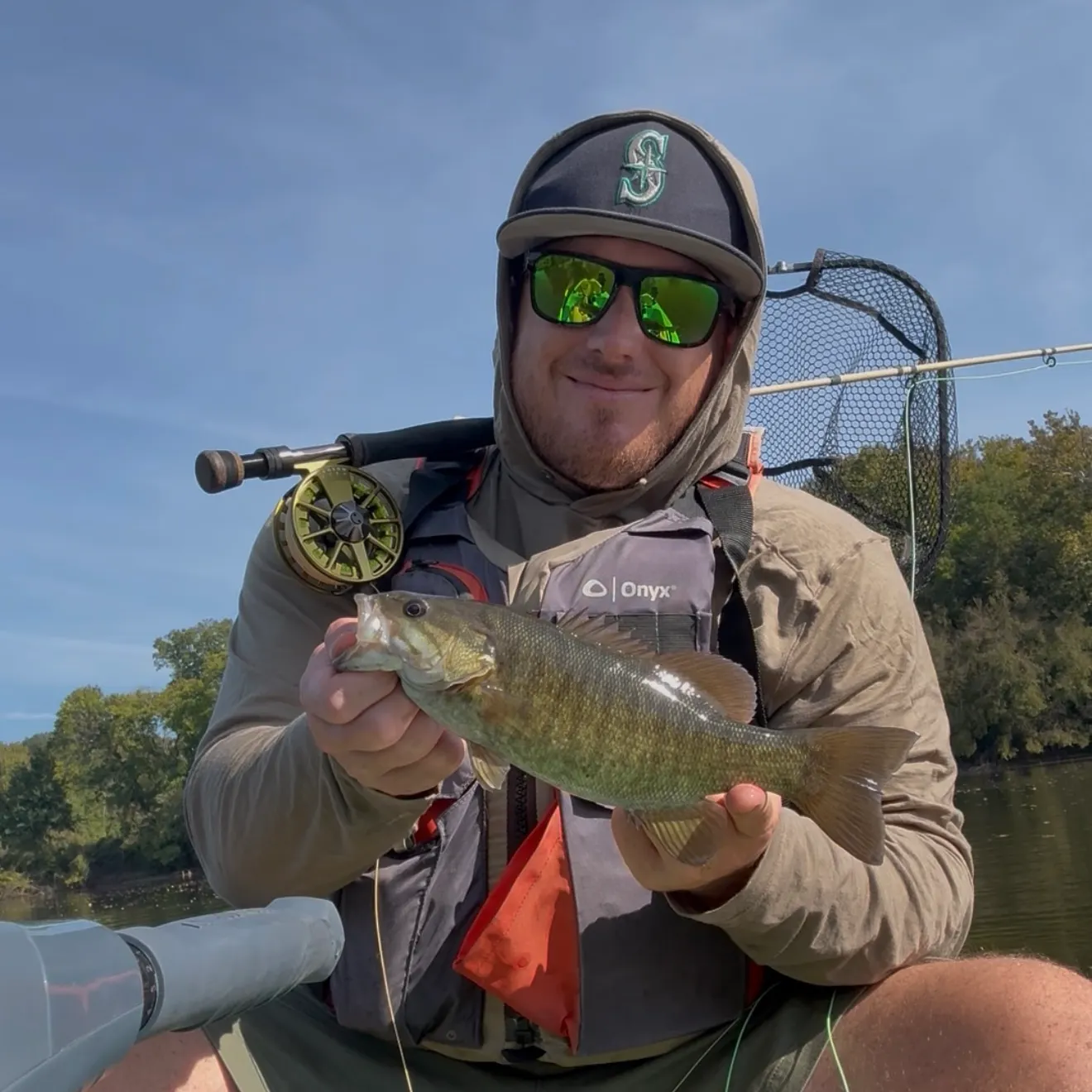 Smallmouth bass caught on Fishbrain