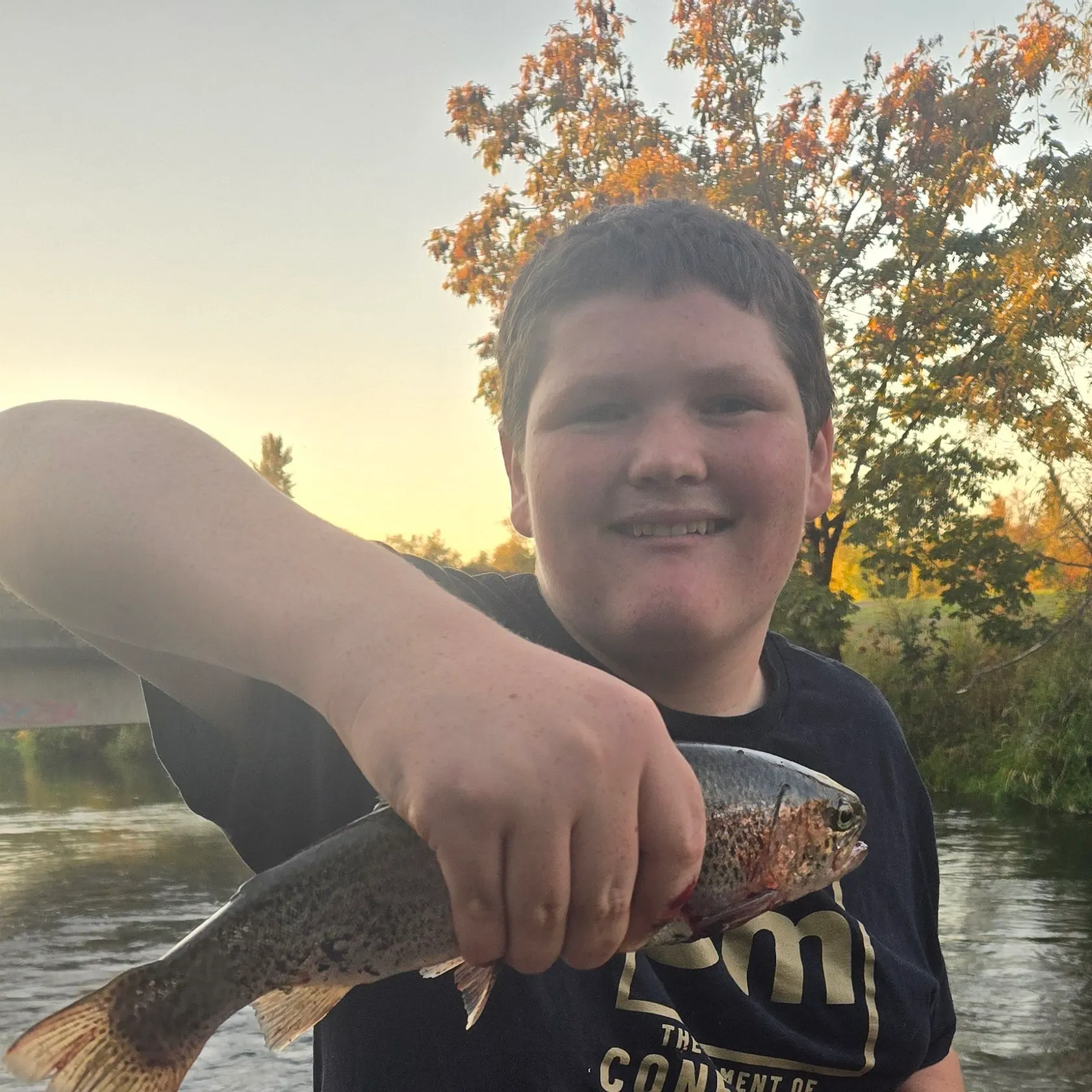 Rainbow trout caught on Fishbrain