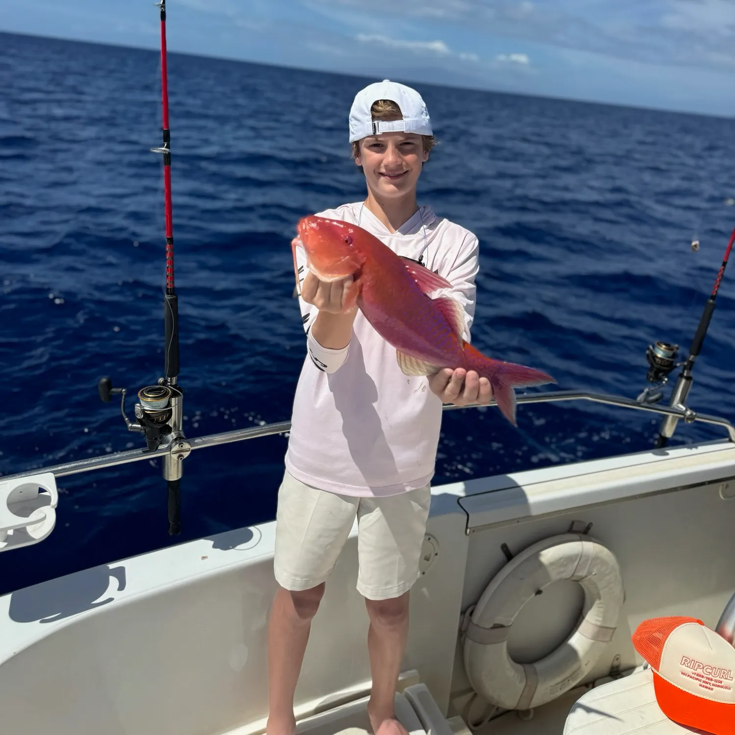 The most recent Island goatfish catches on Fishbrain