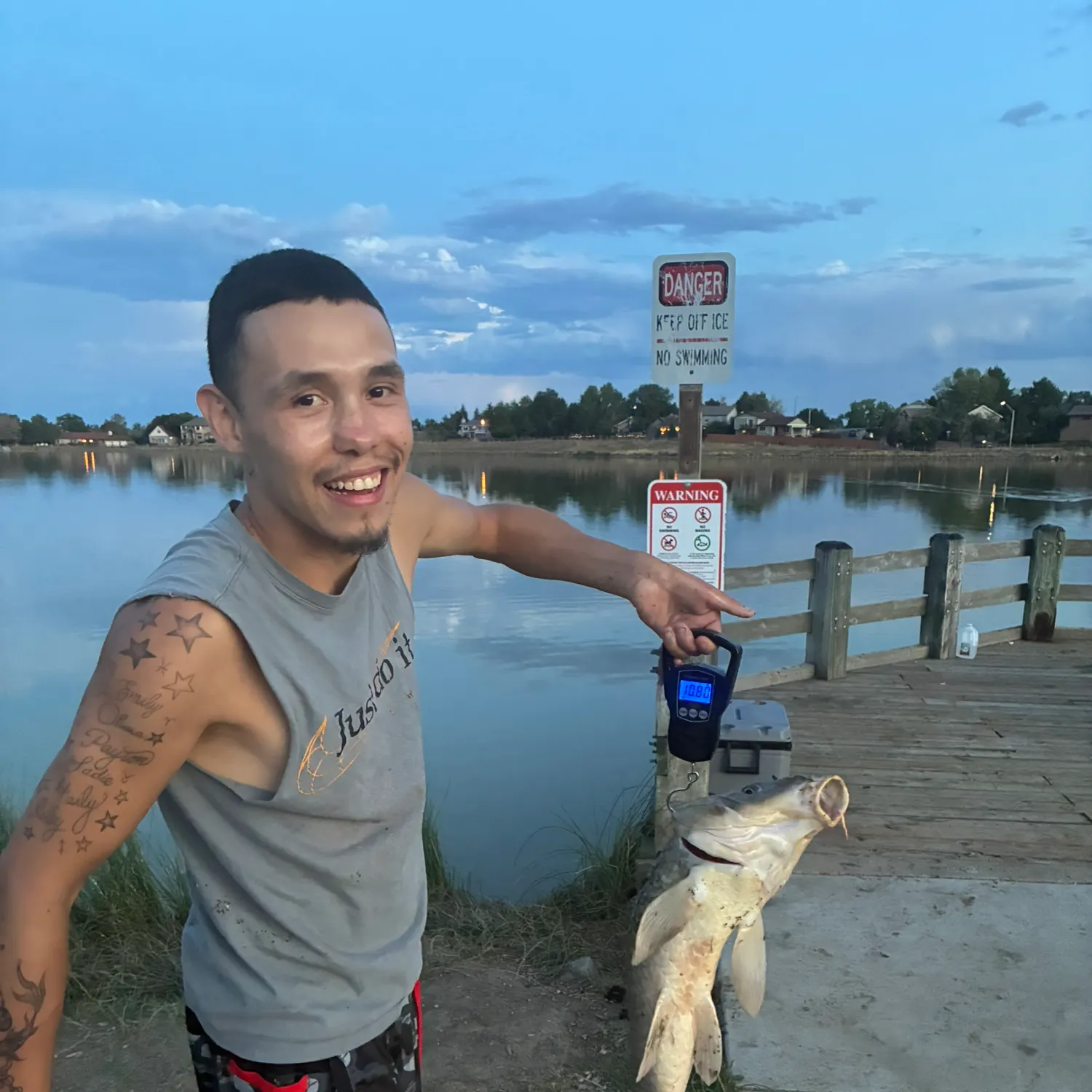 recently logged catches
