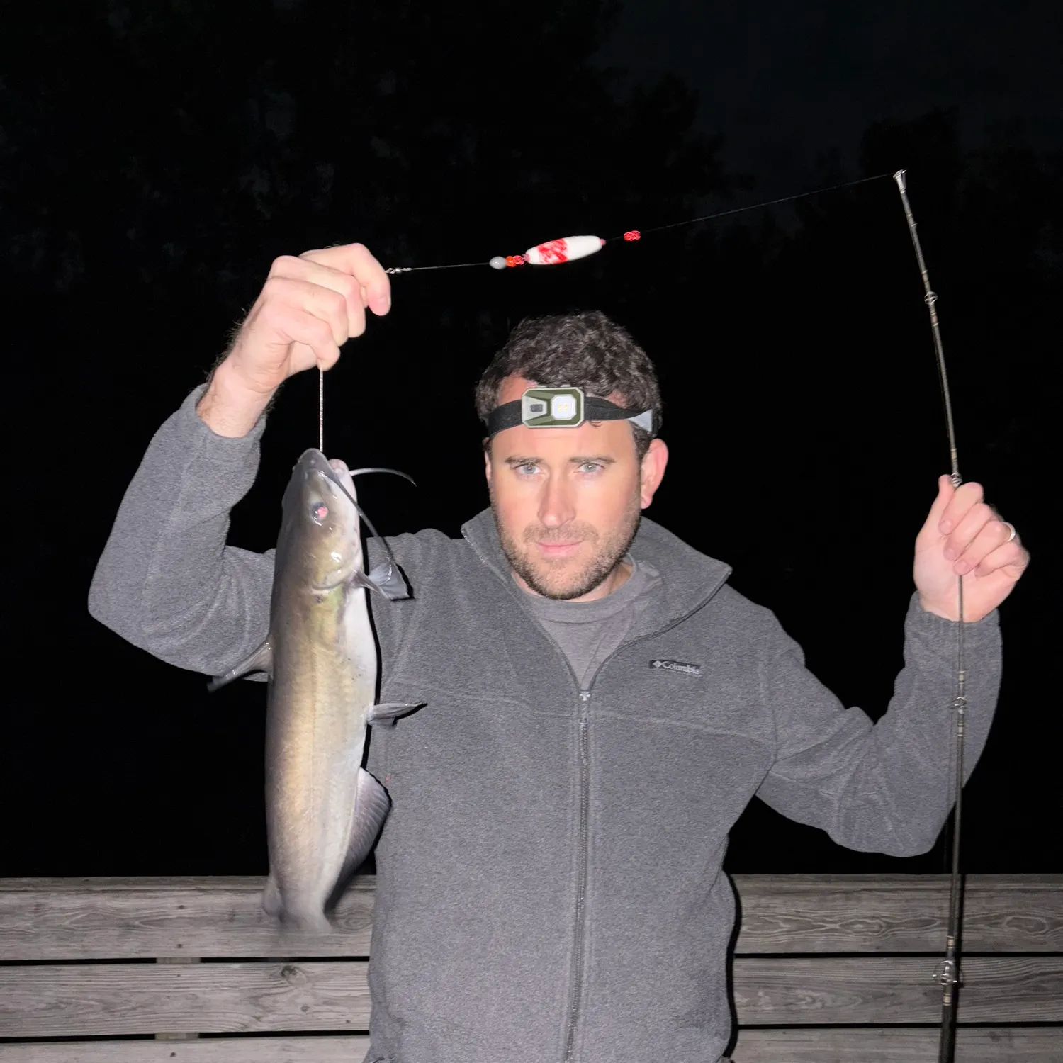 Channel catfish caught on Fishbrain