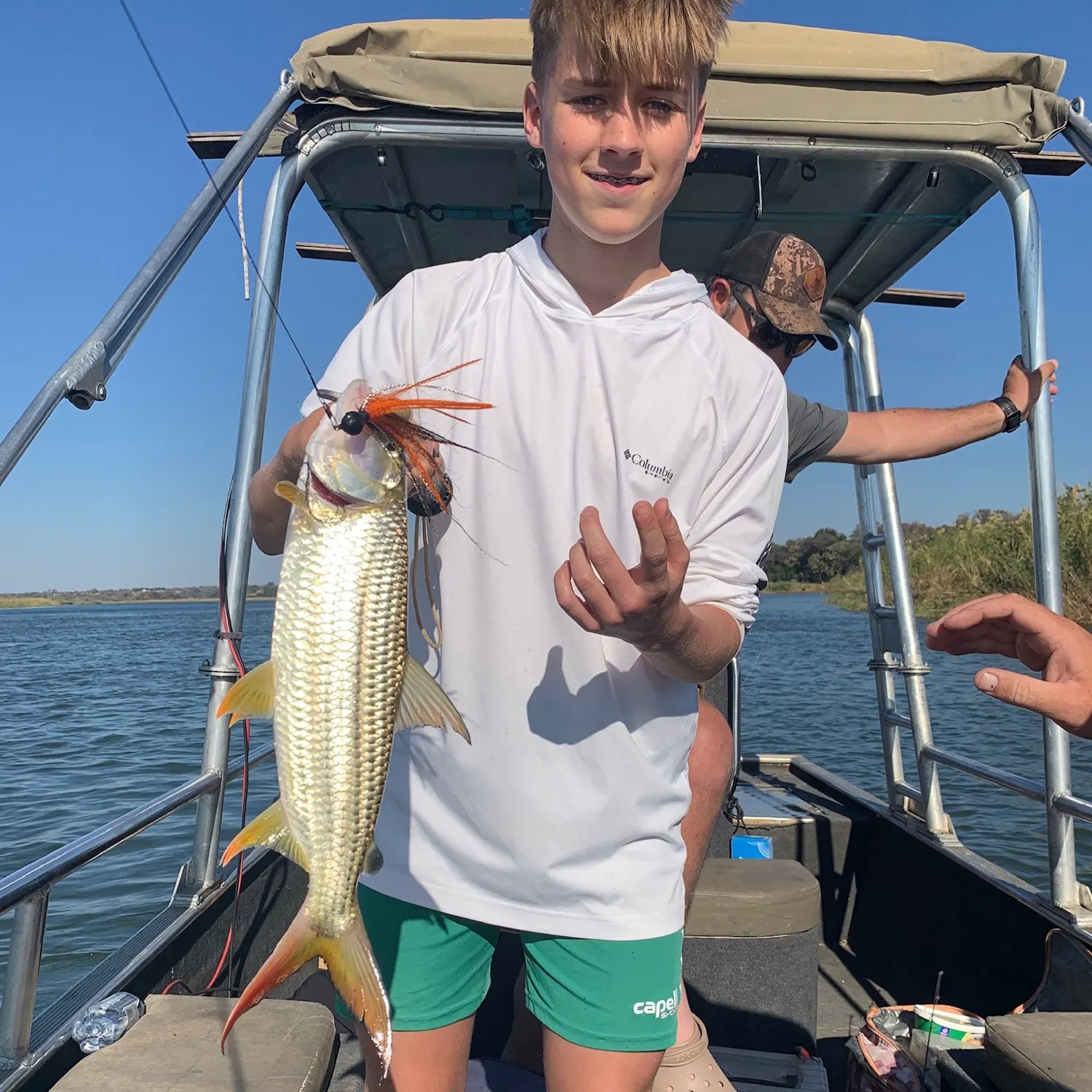 The most recent African tigerfish catches on Fishbrain
