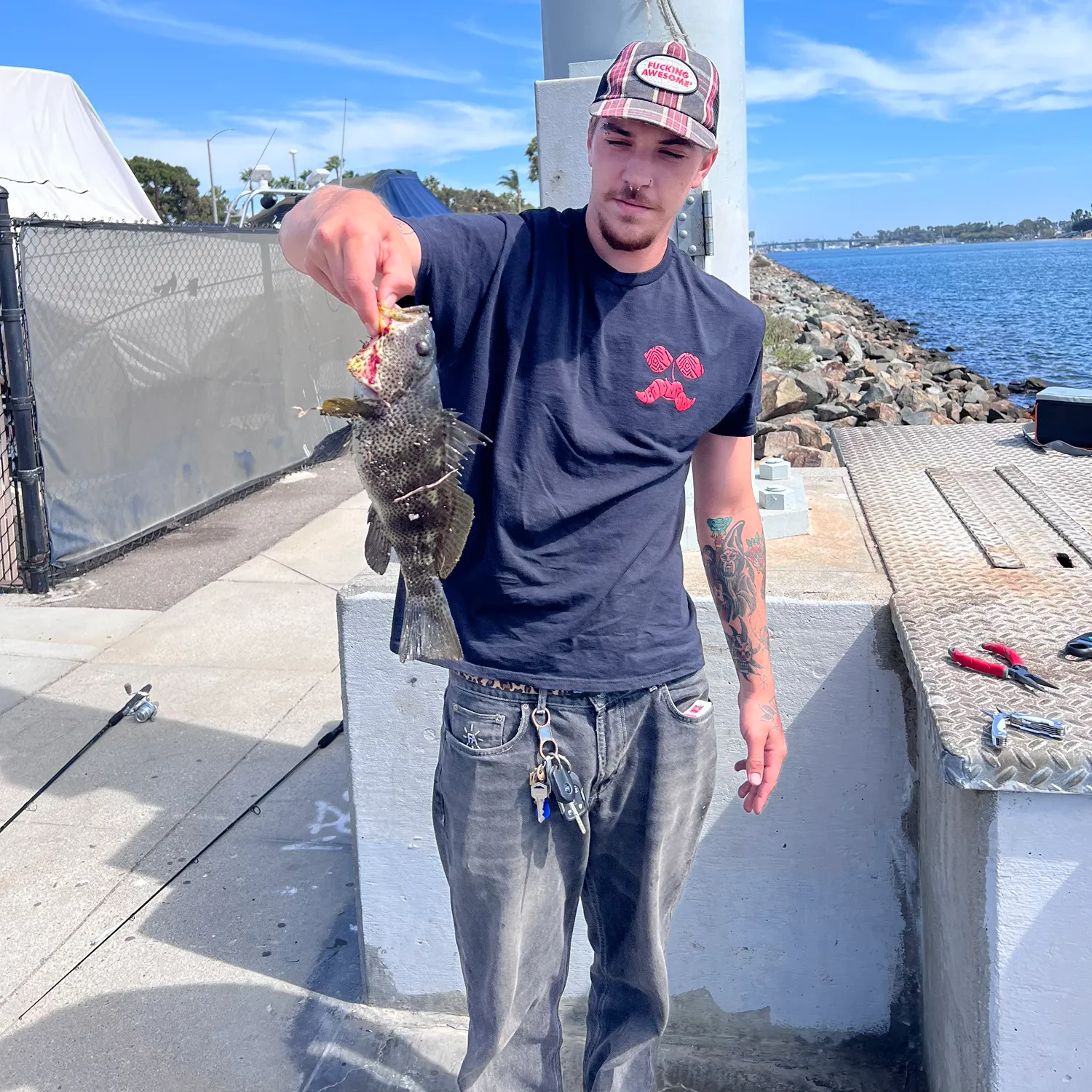 recently logged catches