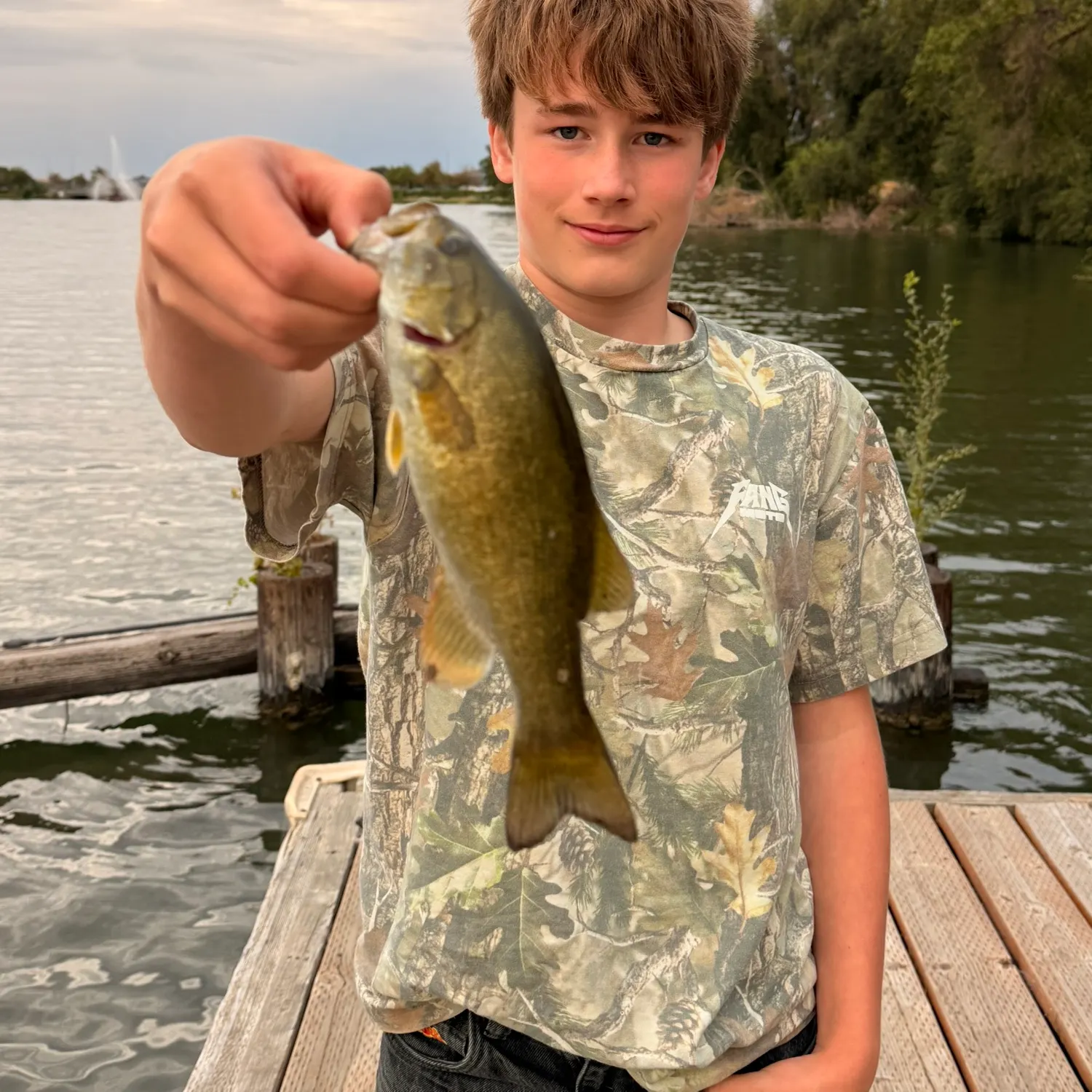 Smallmouth bass caught on Fishbrain