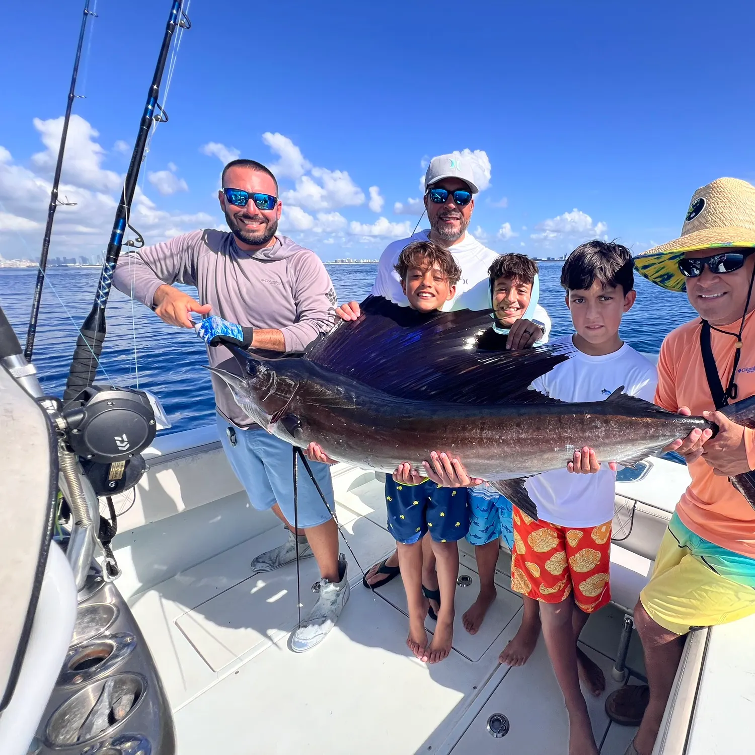 The most recent Atlantic sailfish catches on Fishbrain
