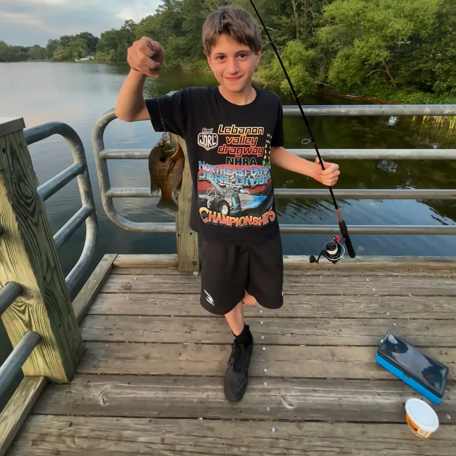 recently logged catches