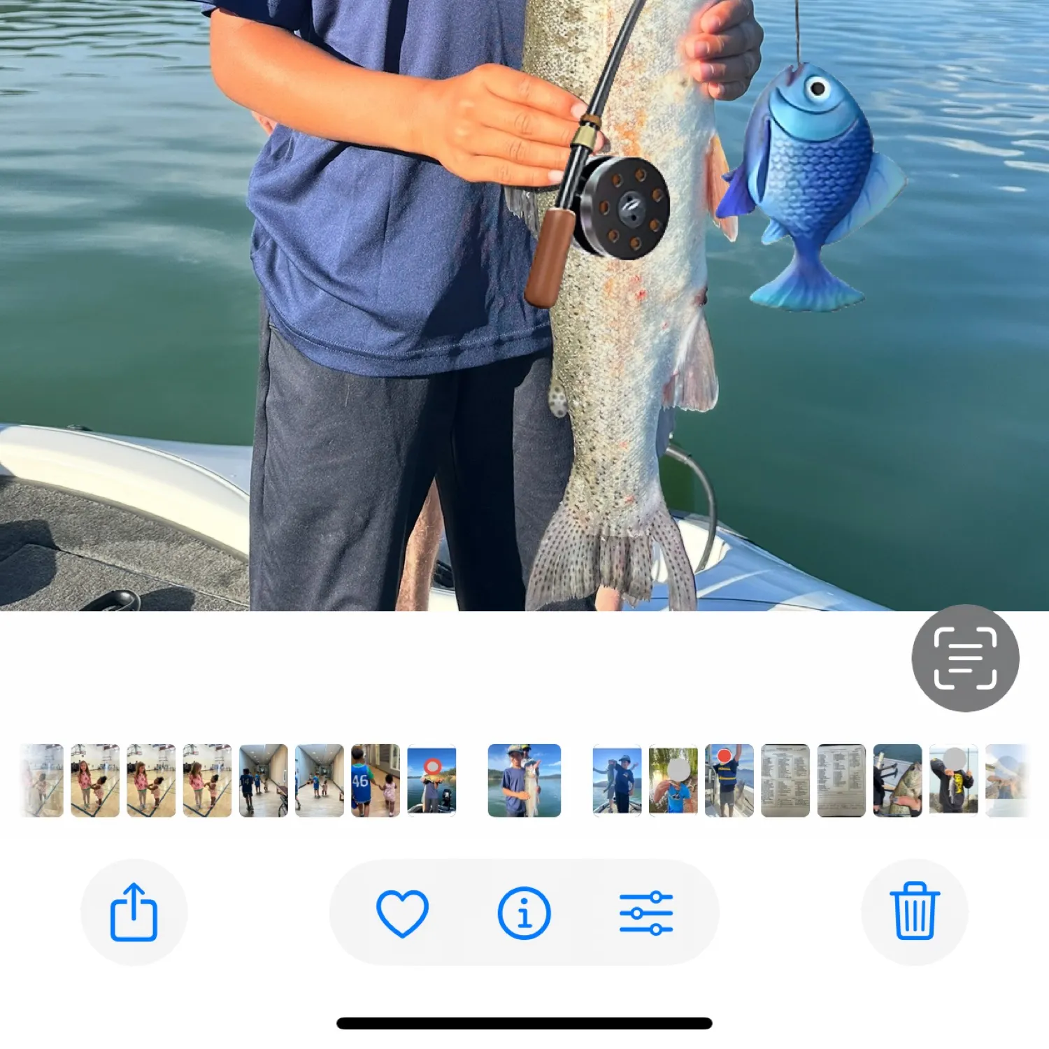 recently logged catches