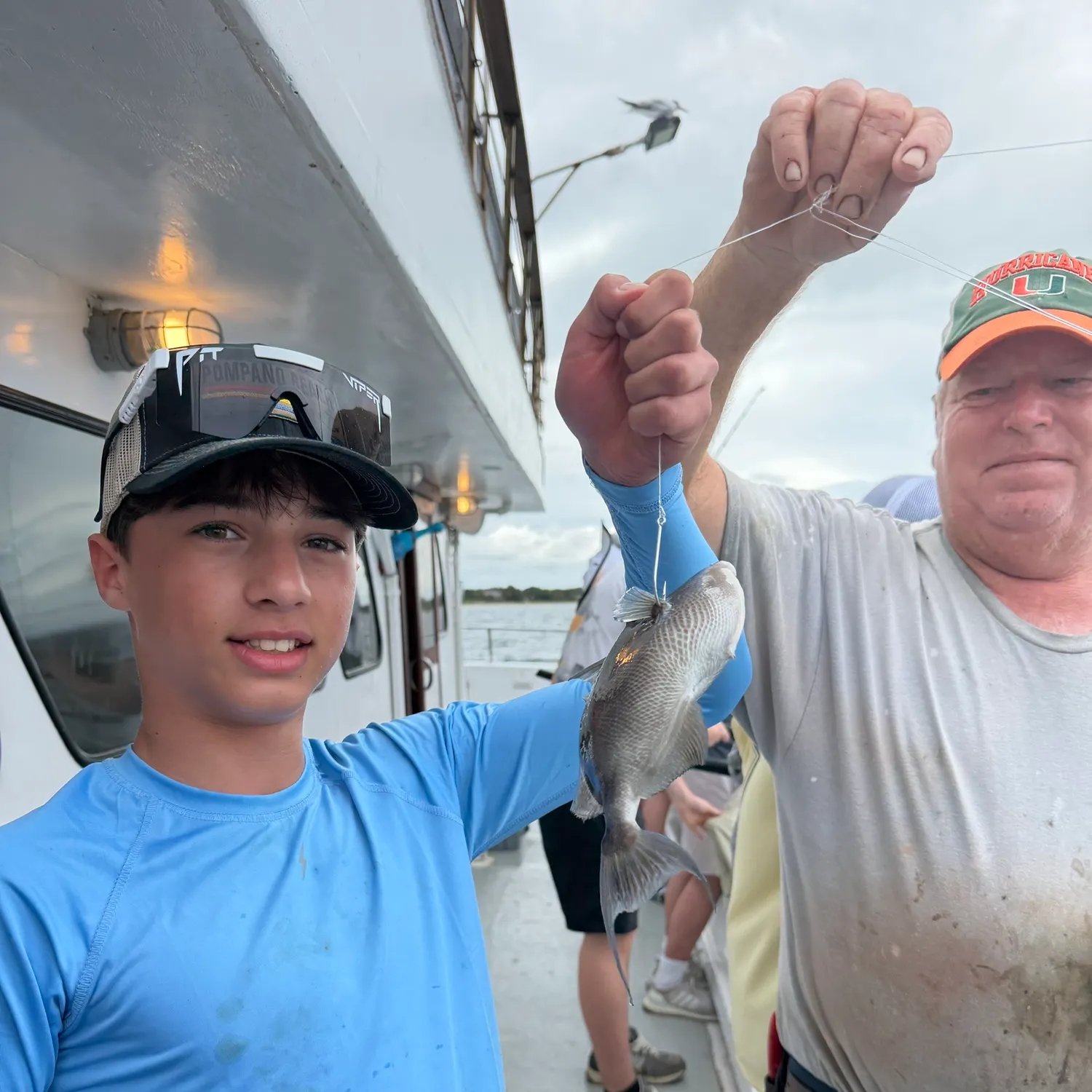 The most recent Ocean triggerfish catches on Fishbrain