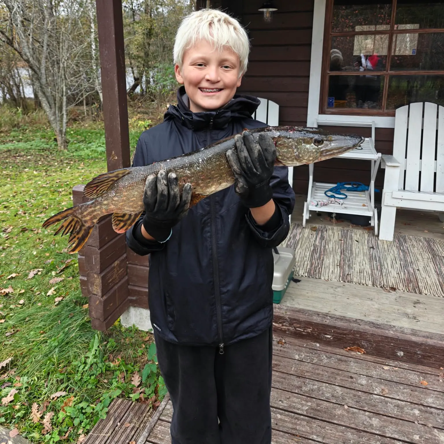 Northern pike caught on Fishbrain