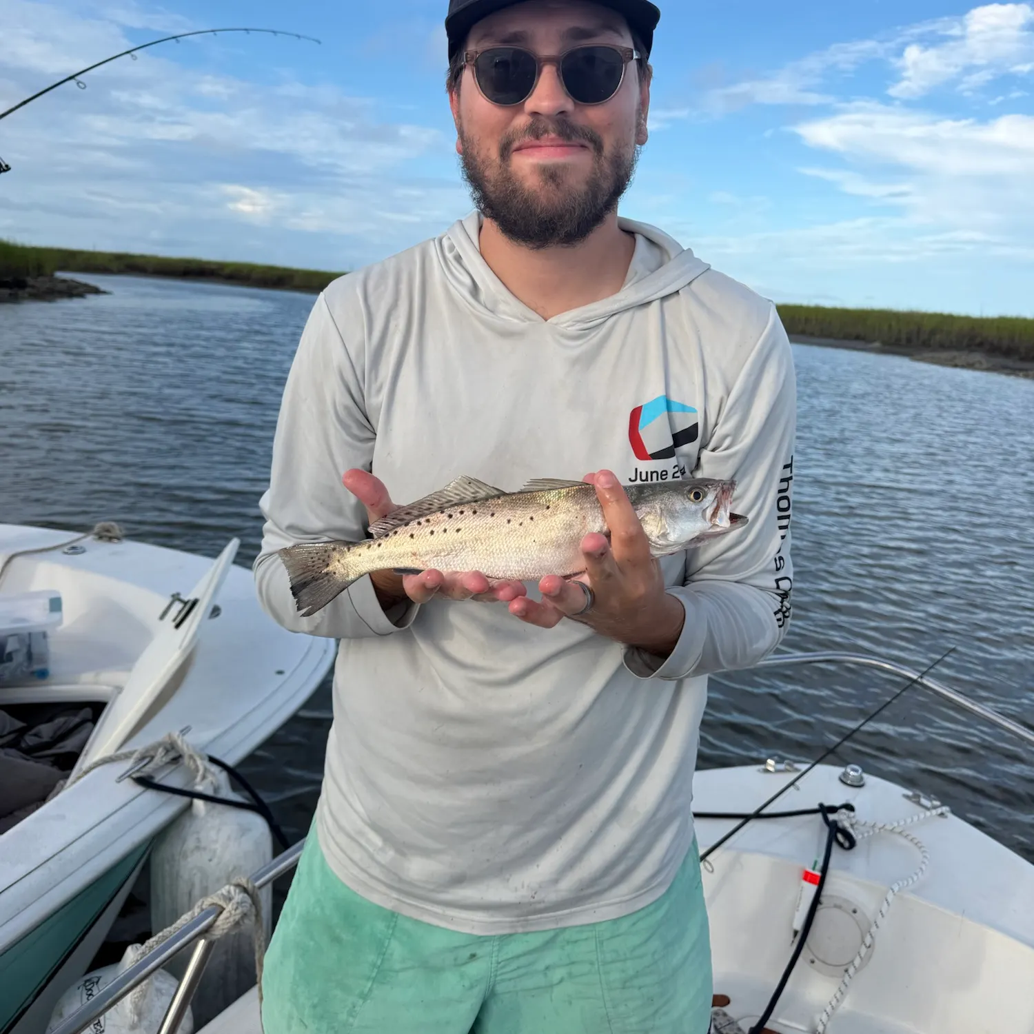 Spotted seatrout caught on Fishbrain