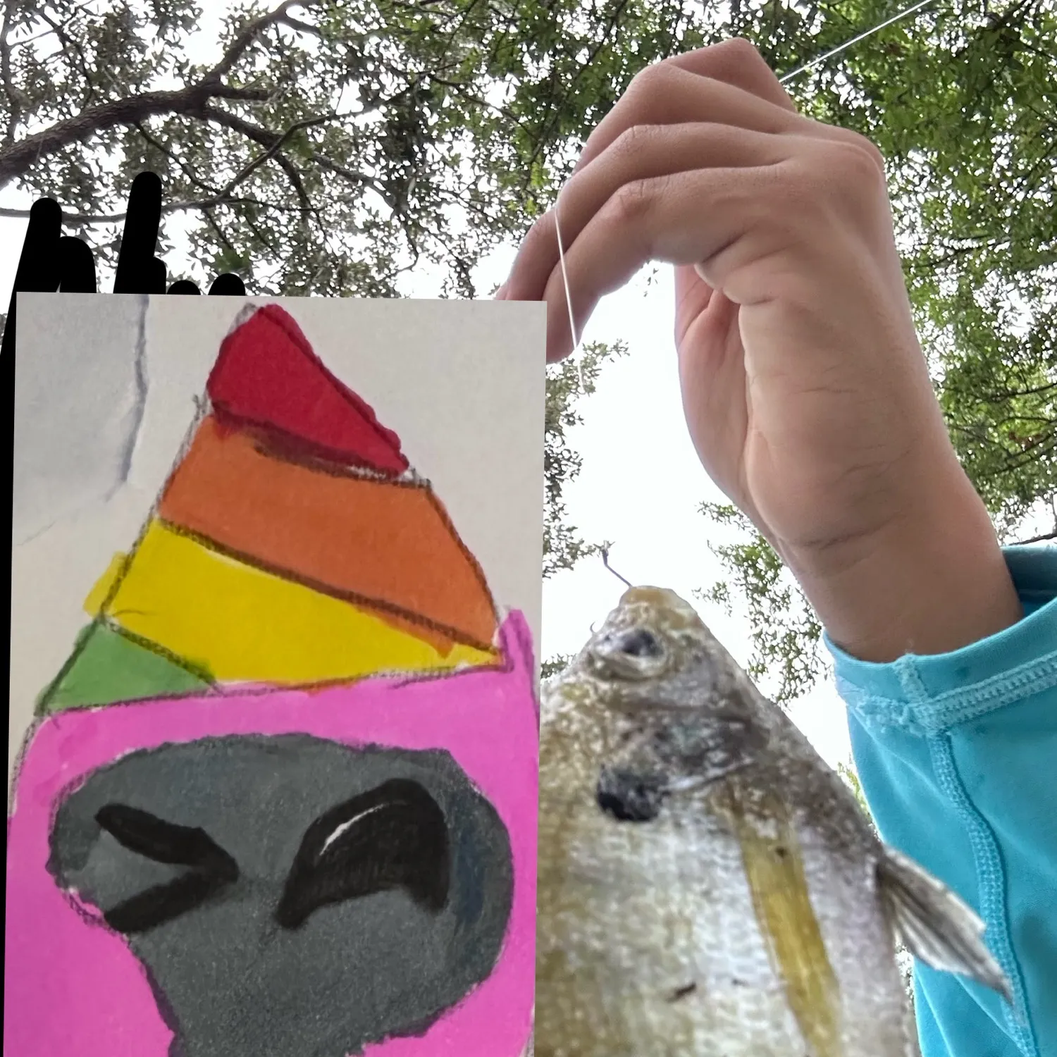 Bluegill caught on Fishbrain