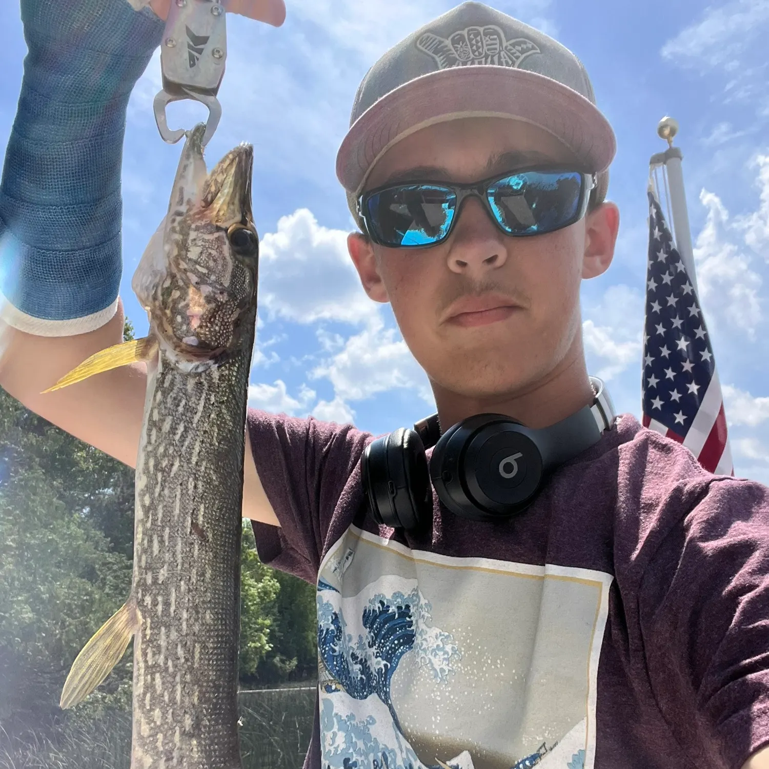 recently logged catches