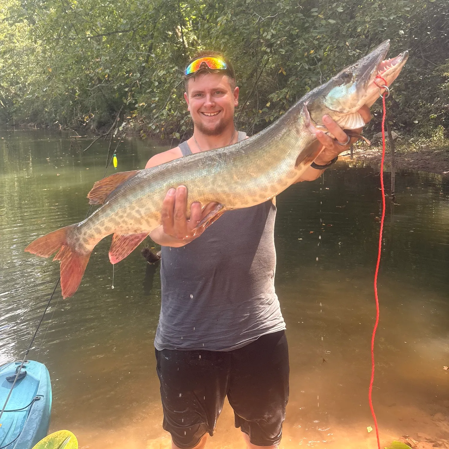 Muskie caught on Fishbrain