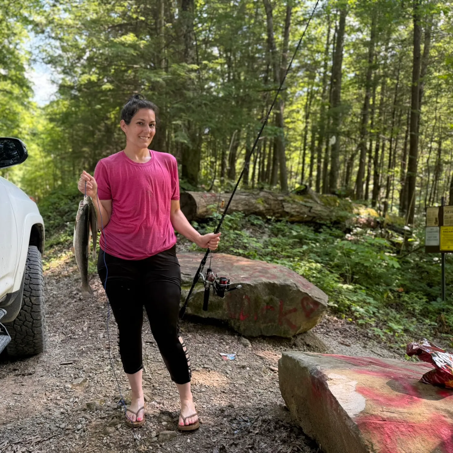 recently logged catches