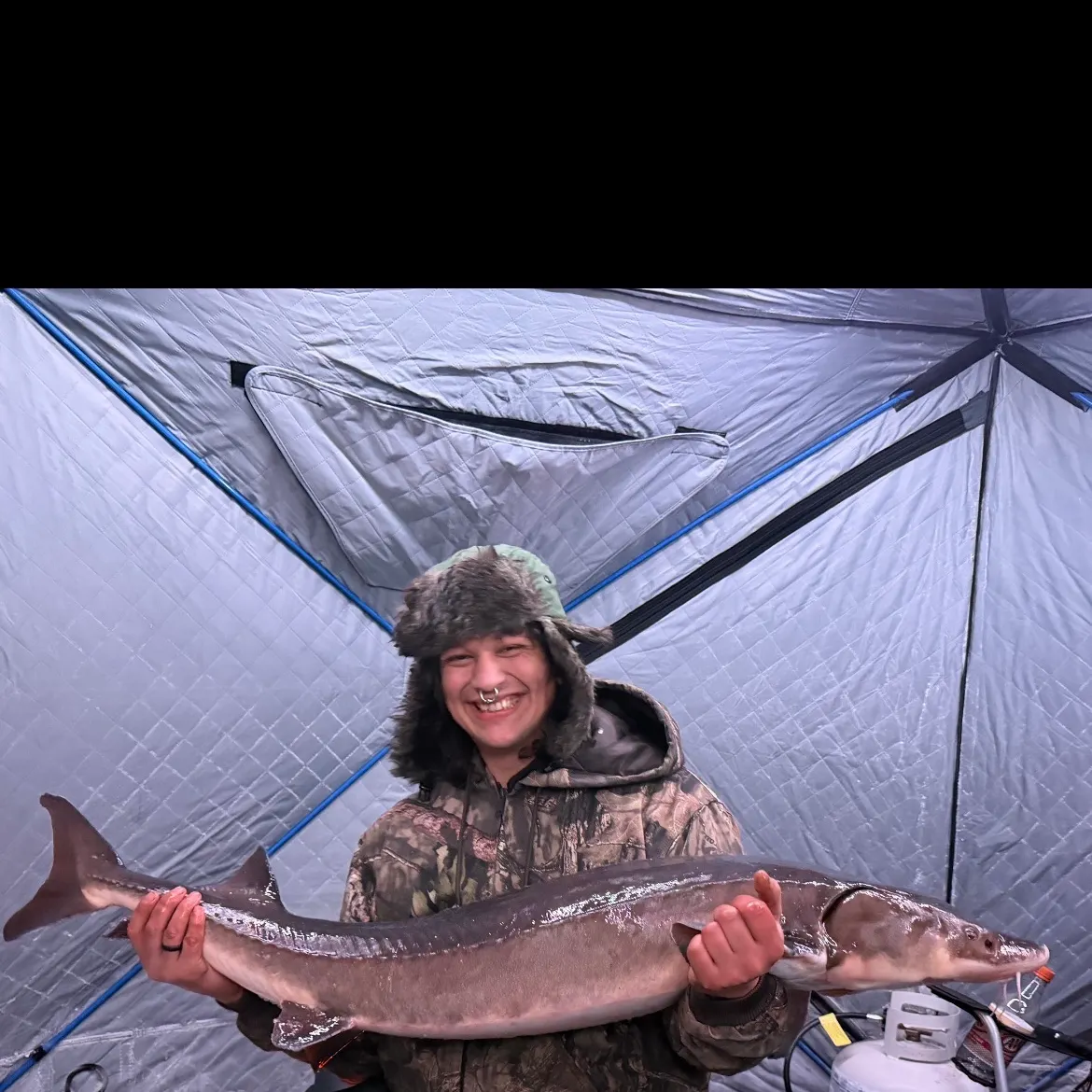 The most recent Lake sturgeon catches on Fishbrain