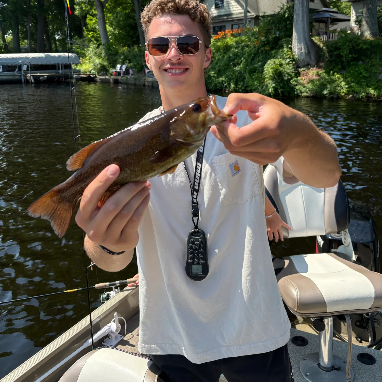 recently logged catches
