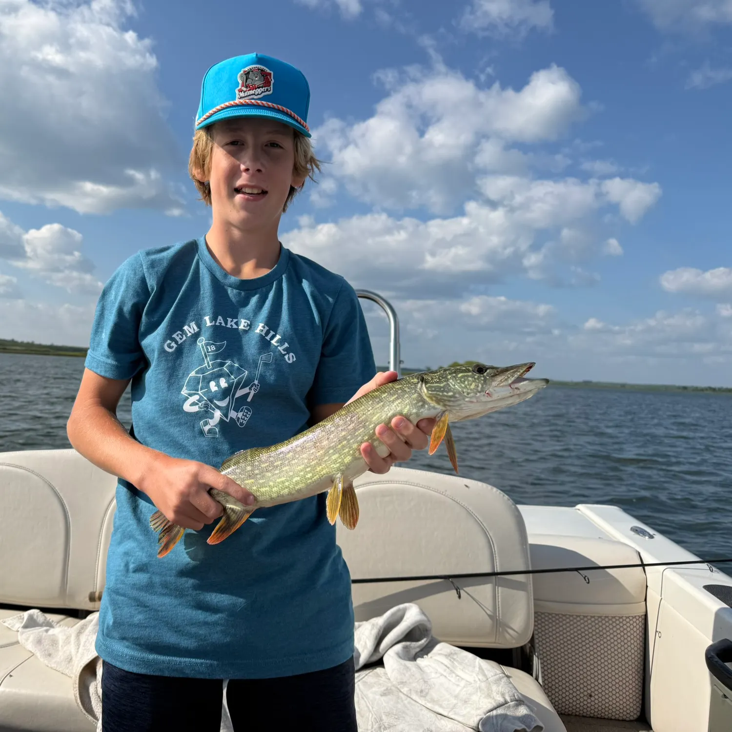Northern pike caught on Fishbrain