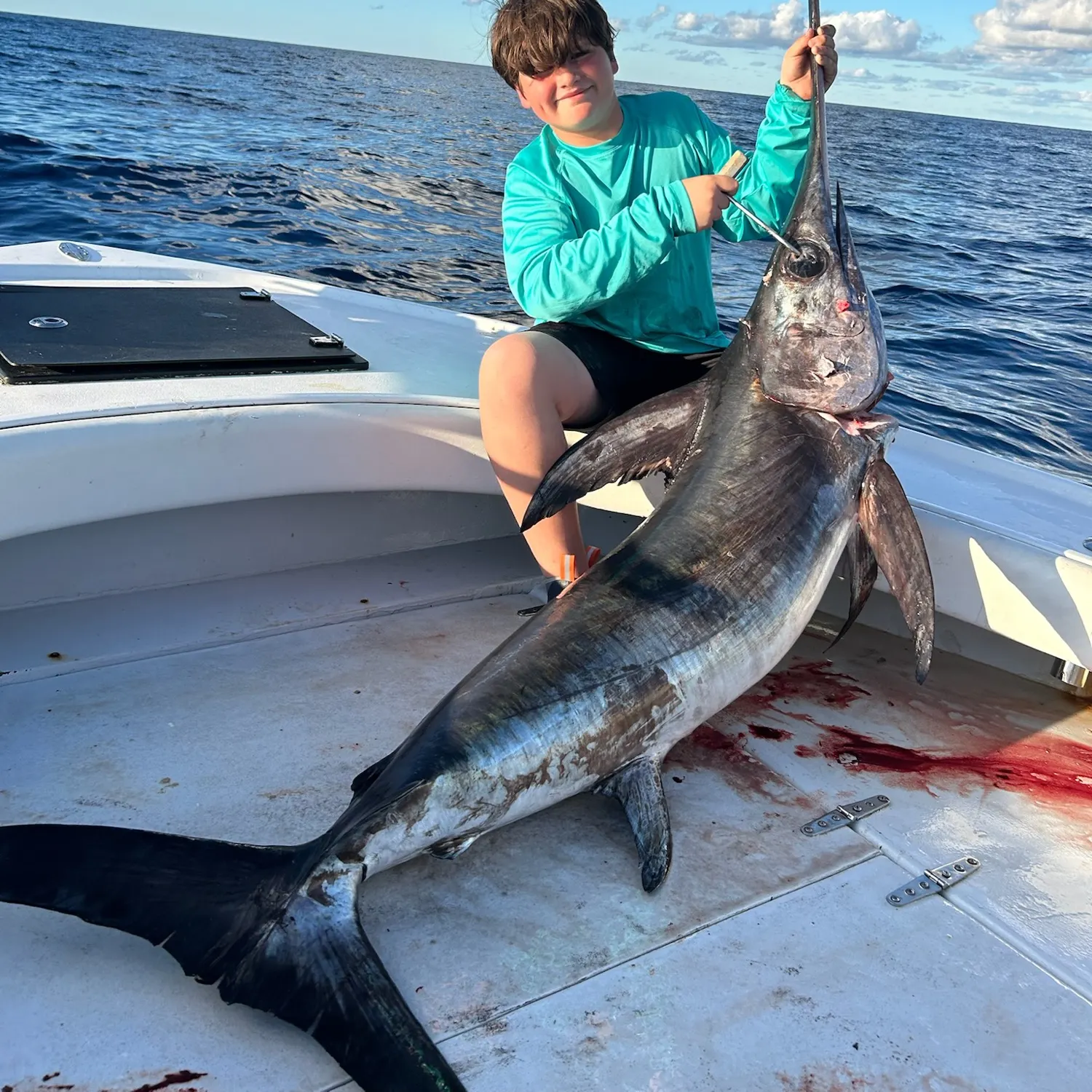 The most recent Swordfish catches on Fishbrain