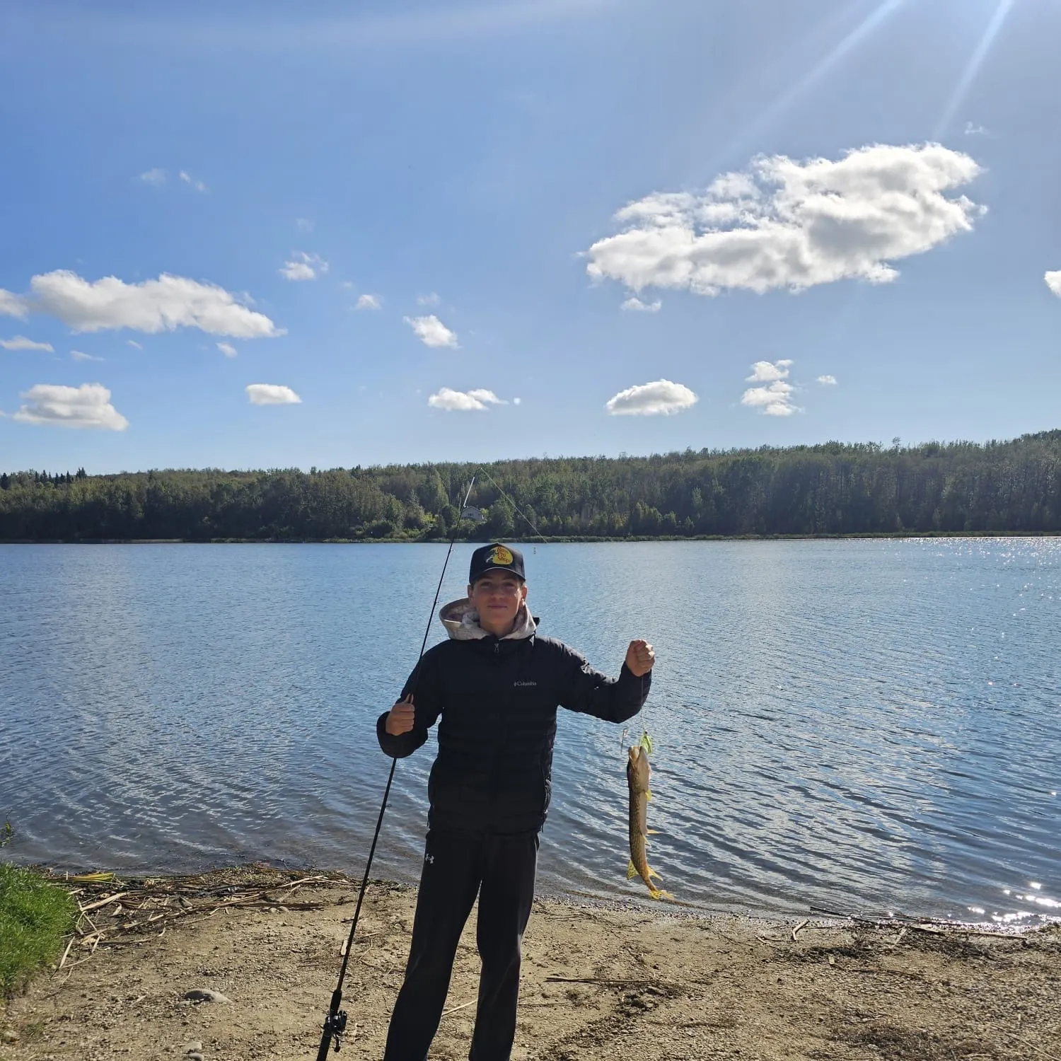 Northern pike caught on Fishbrain