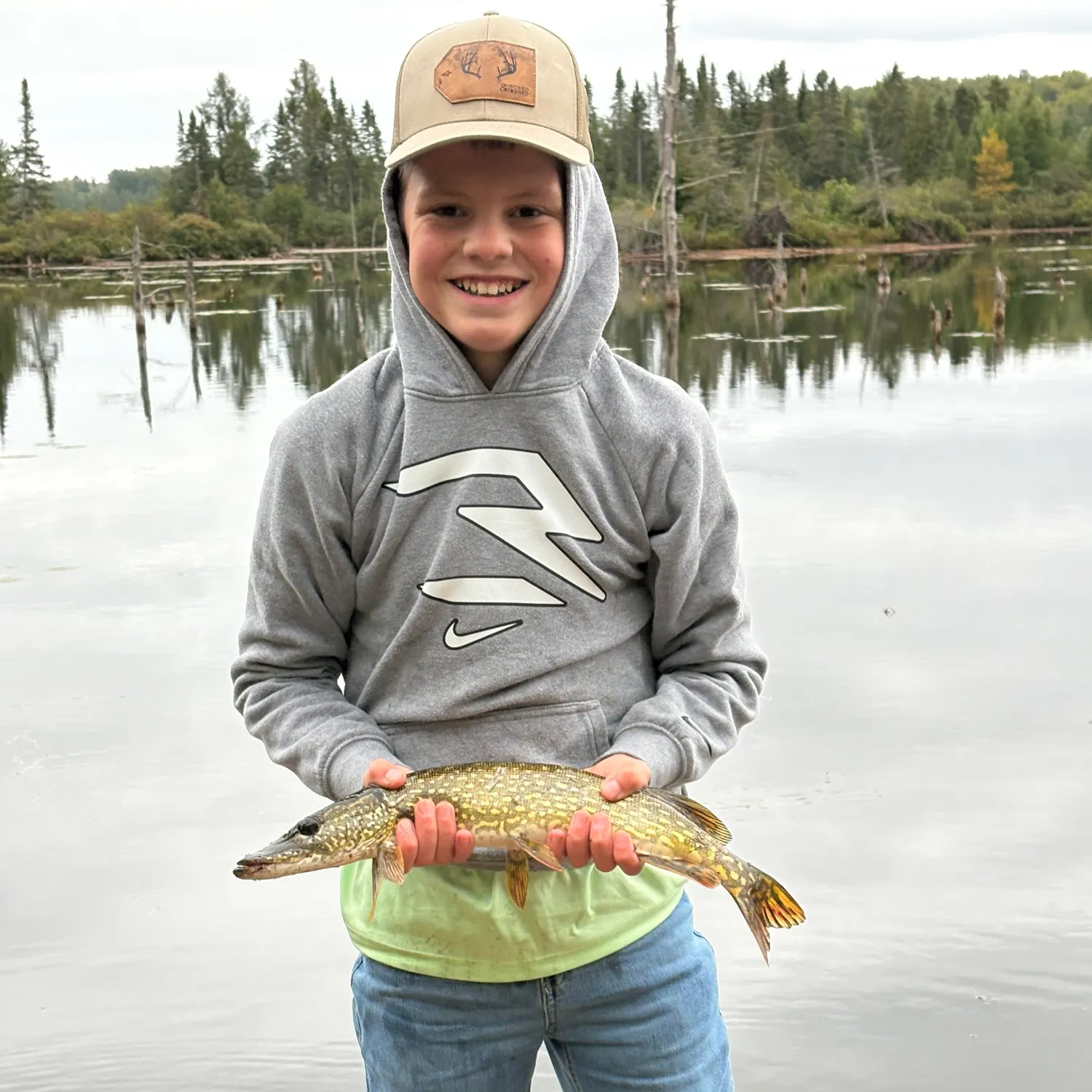 Northern pike caught on Fishbrain