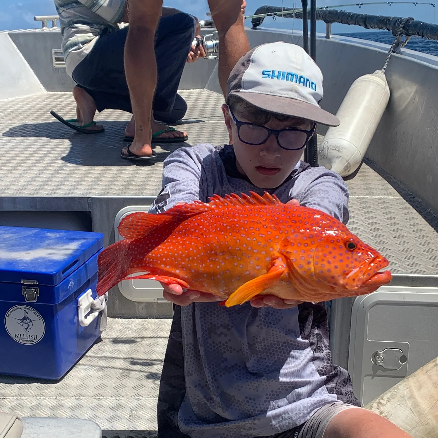 Spotted coralgrouper caught on Fishbrain