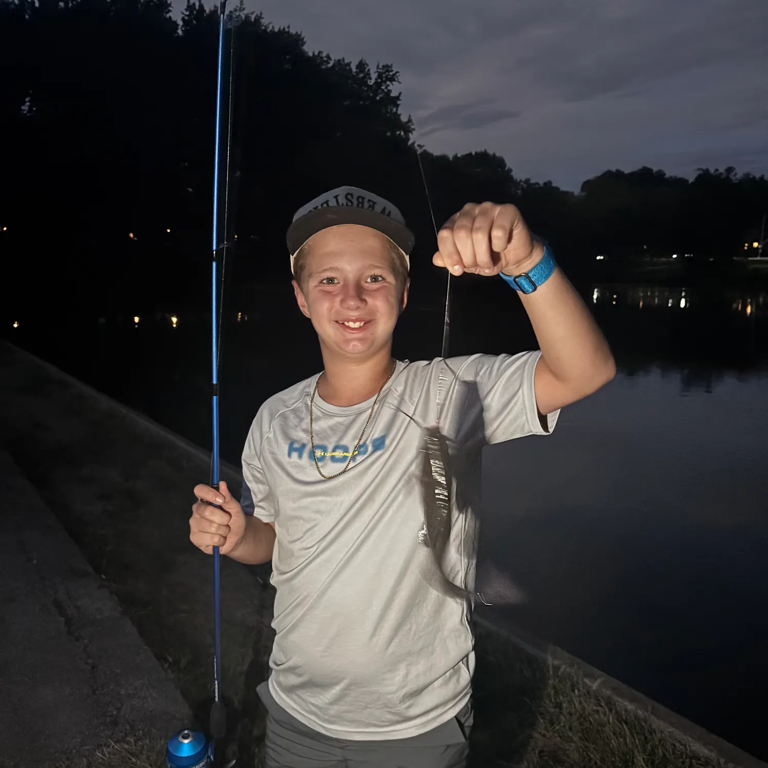 Channel catfish caught on Fishbrain