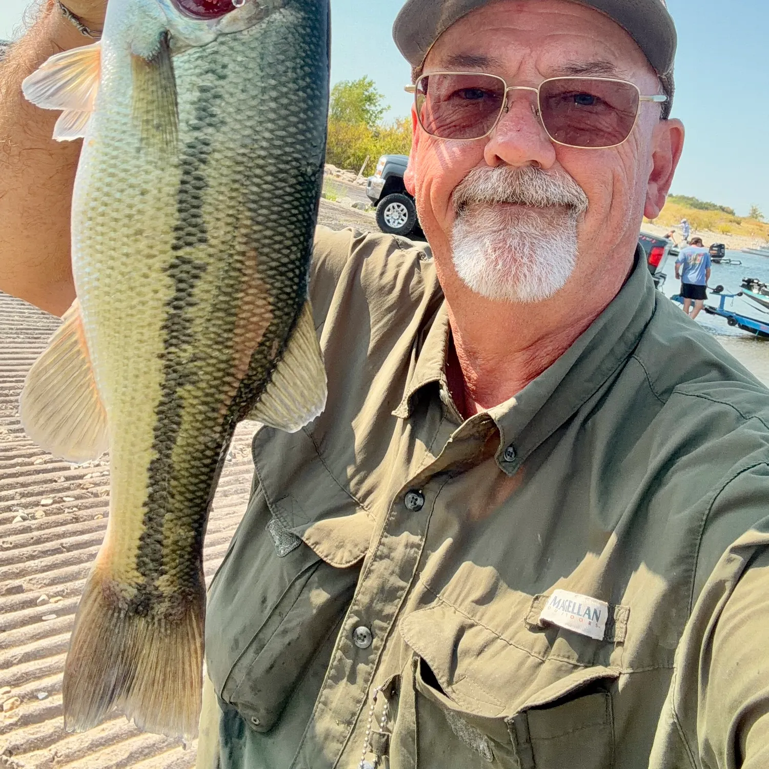 Spotted bass caught on Fishbrain