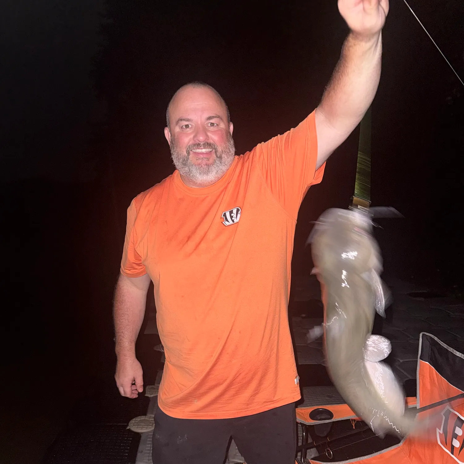 Channel catfish caught on Fishbrain