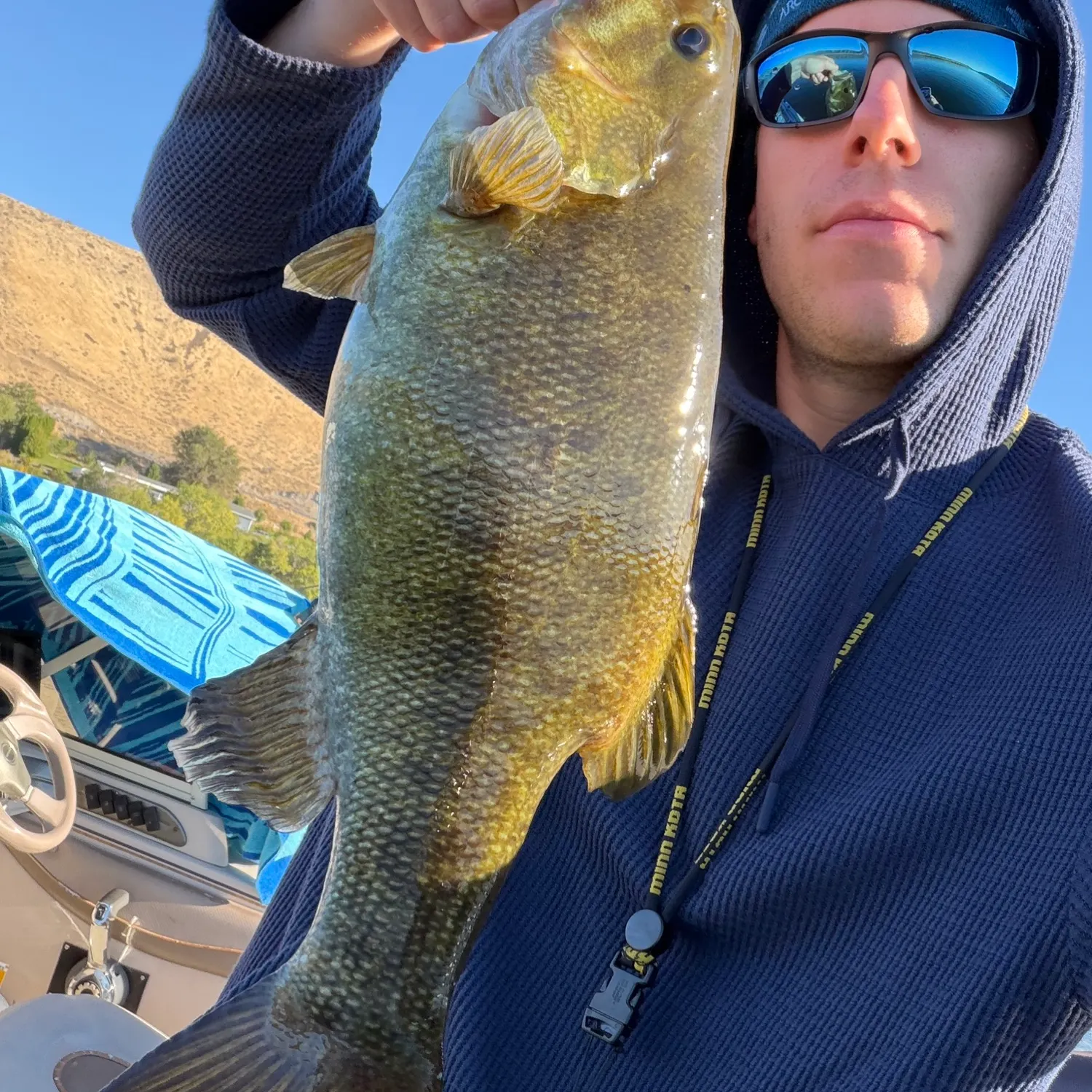 Smallmouth bass caught on Fishbrain