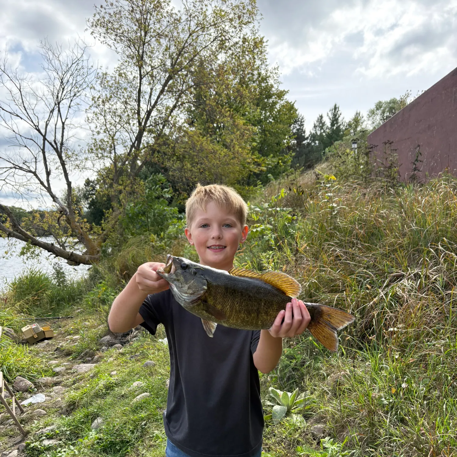 Smallmouth bass caught on Fishbrain