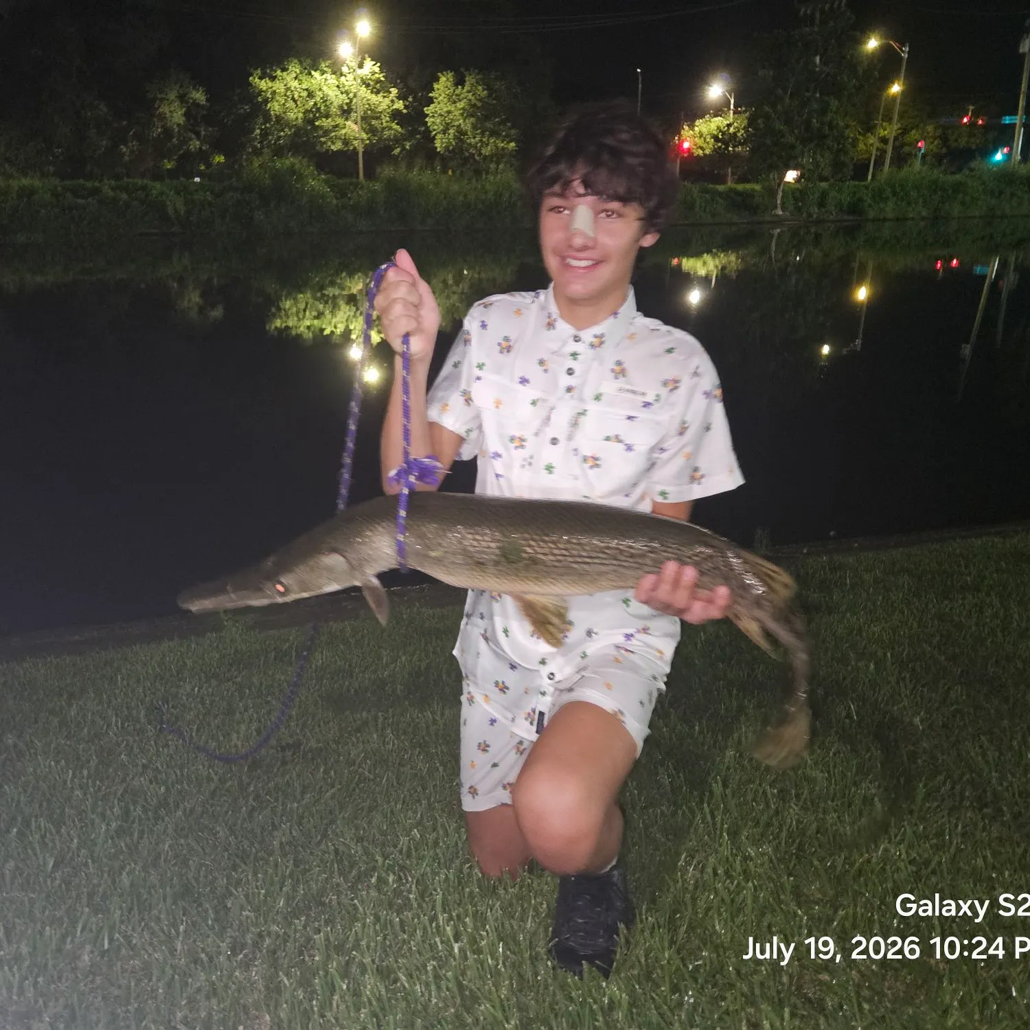 The most recent Alligator gar catches on Fishbrain